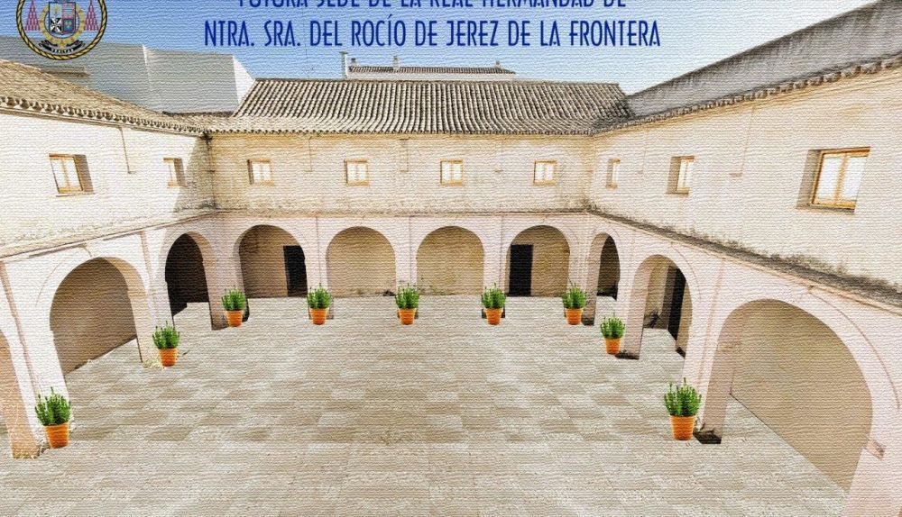 Primera recreación virtual ofrecida por la hermandad de cómo quedará el espacio. 