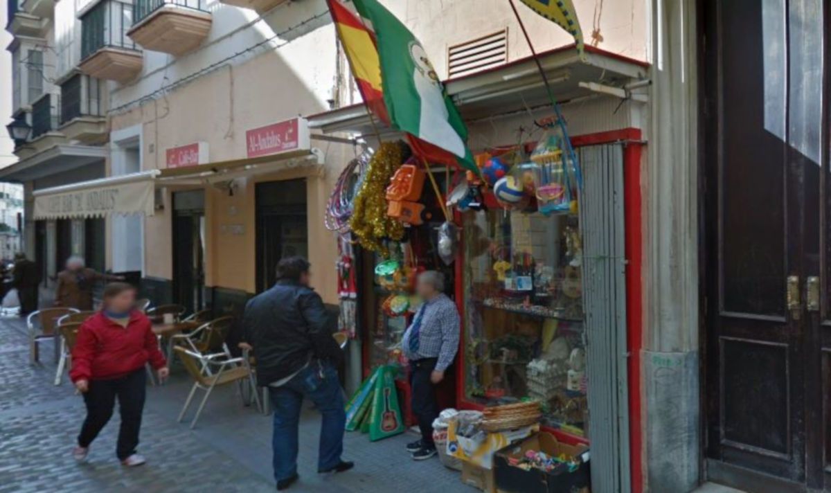 La tienda 'El Millonario' de calle Barrier, en una imagen de Google Maps.