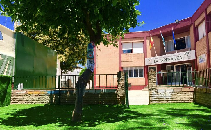 El CEIP La Esperanza, donde se ofrece el servicio de monitoras escolares