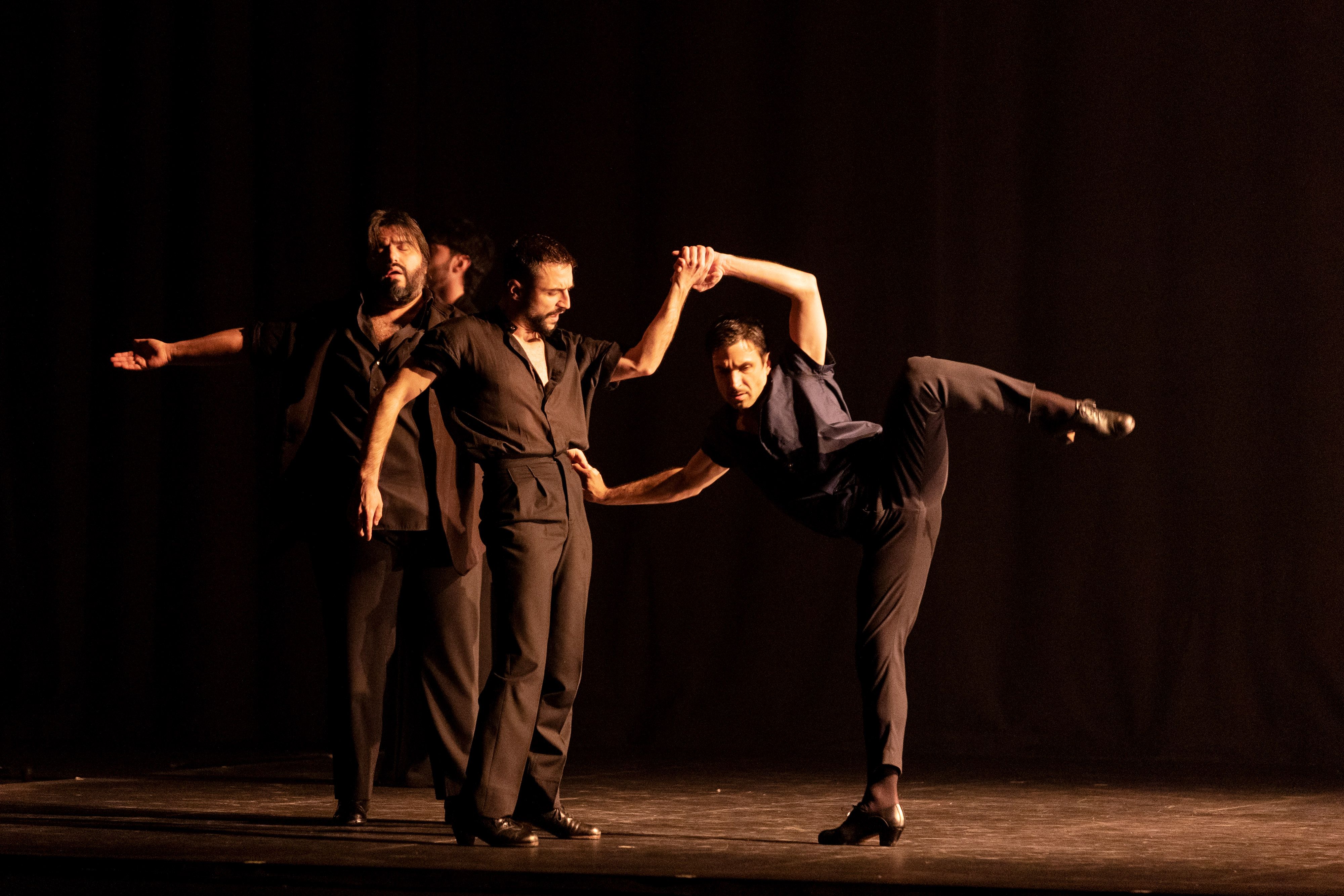 El espectáculo 'La Confluencia' de la compañía de Estévez/Paños, en el 28 Festival de Jerez
