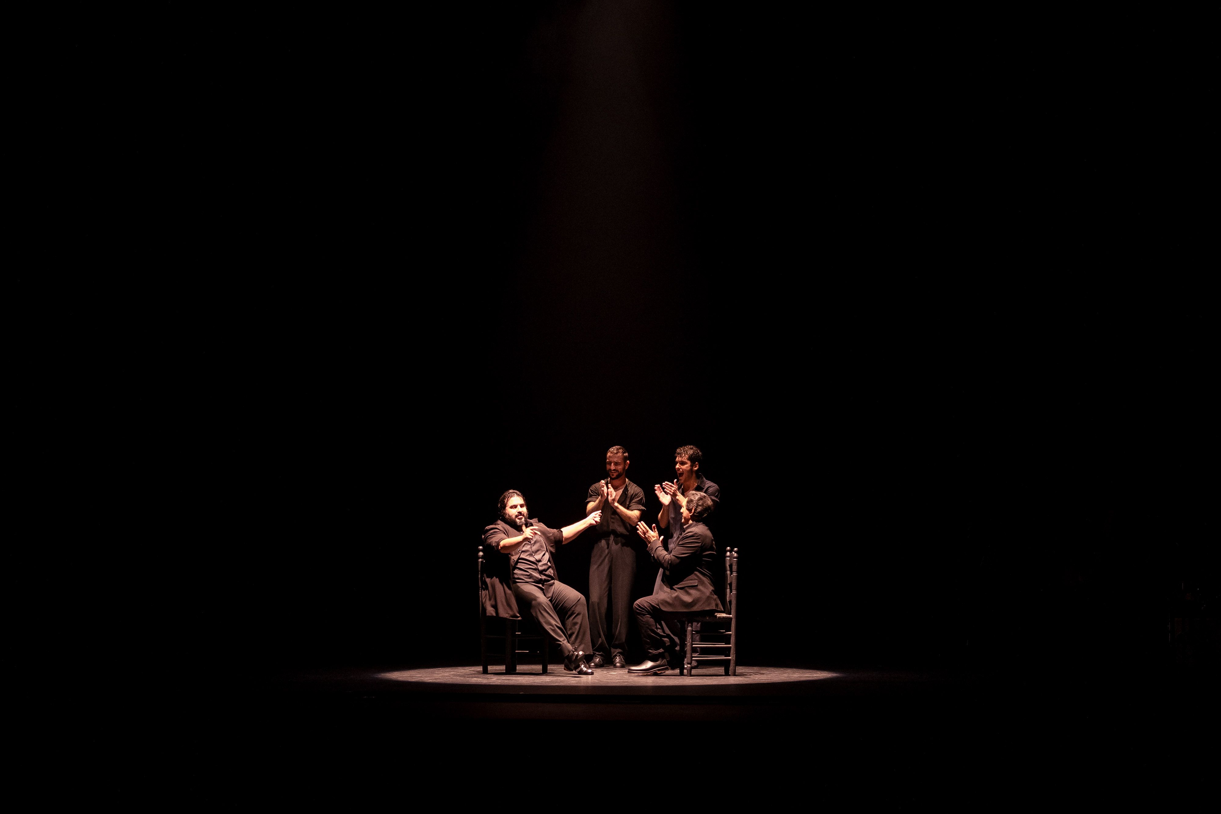 El espectáculo 'La Confluencia' de la compañía de Estévez/Paños, en el 28 Festival de Jerez