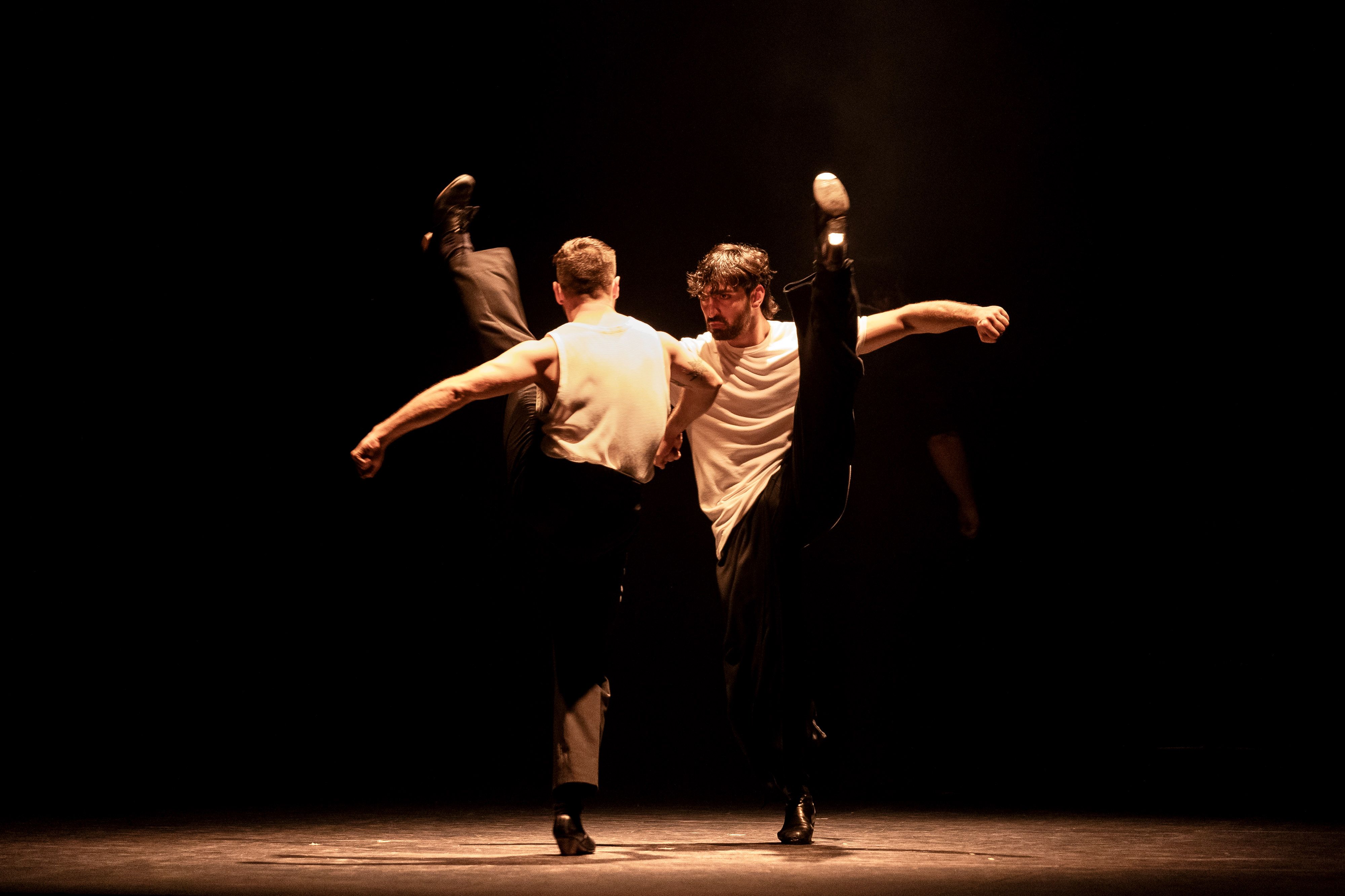 El espectáculo 'La Confluencia' de la compañía de Estévez/Paños, en el 28 Festival de Jerez