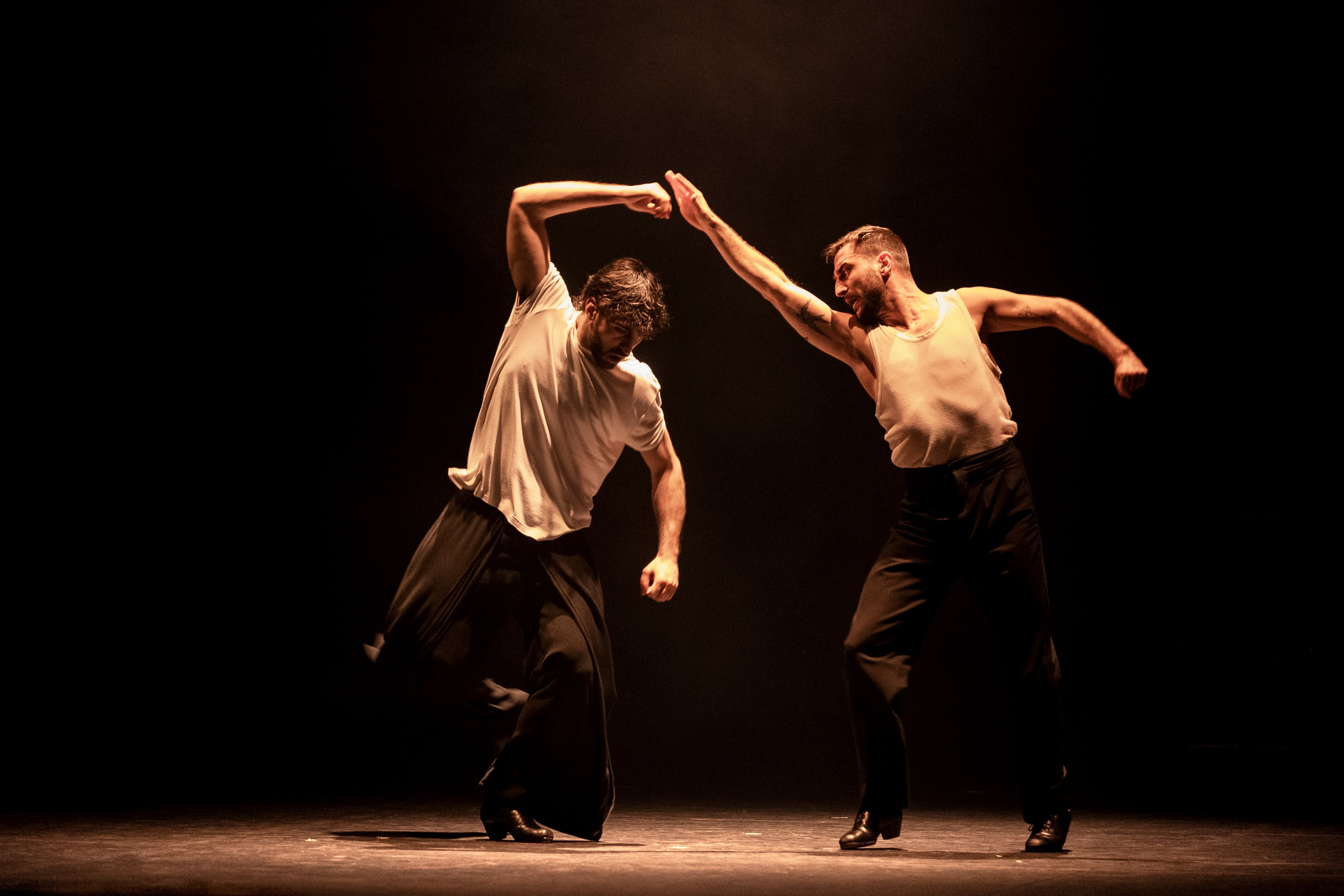 El espectáculo 'La Confluencia' de la compañía de Estévez/Paños, en el 28 Festival de Jerez