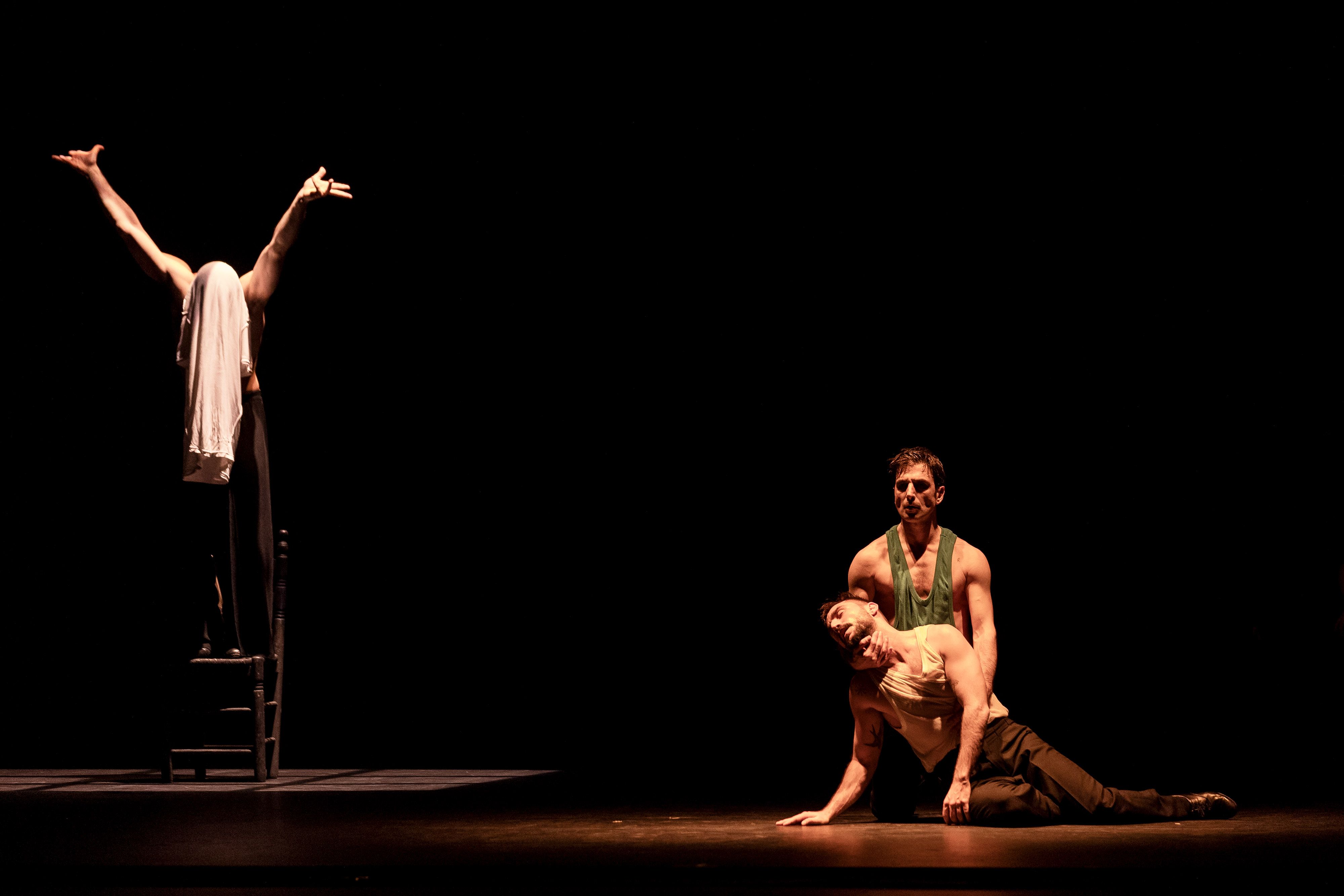 El espectáculo 'La Confluencia' de la compañía de Estévez/Paños, en el 28 Festival de Jerez