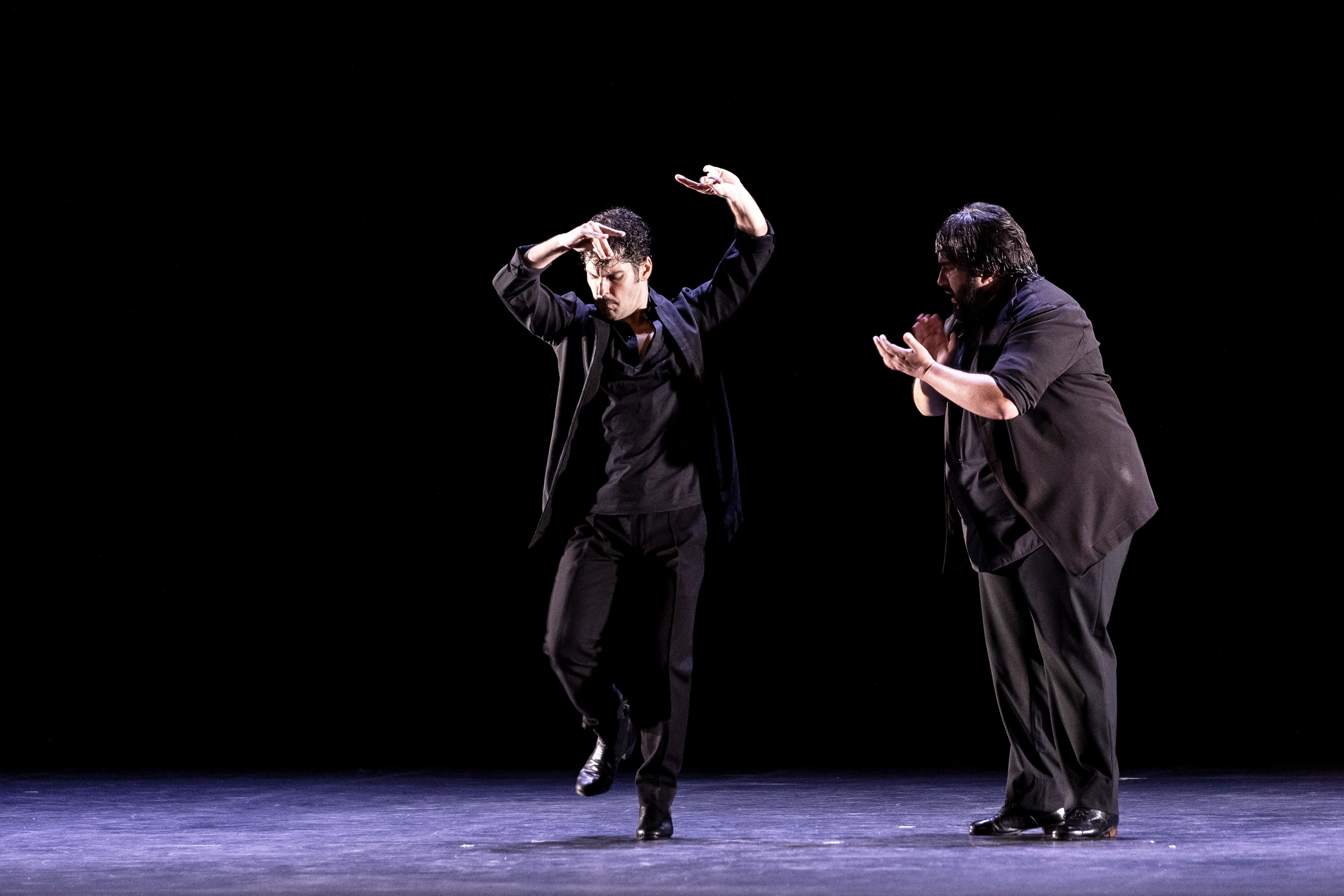 El espectáculo 'La Confluencia' de la compañía de Estévez/Paños, en el 28 Festival de Jerez