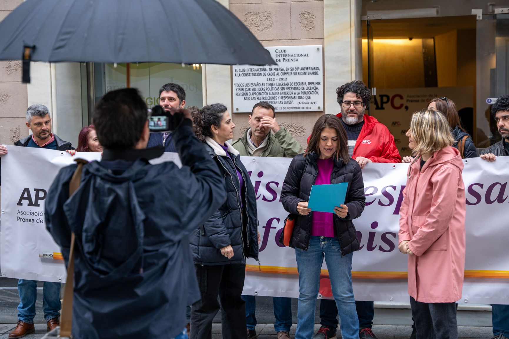 Día Internacional de la Mujer en Cádiz.