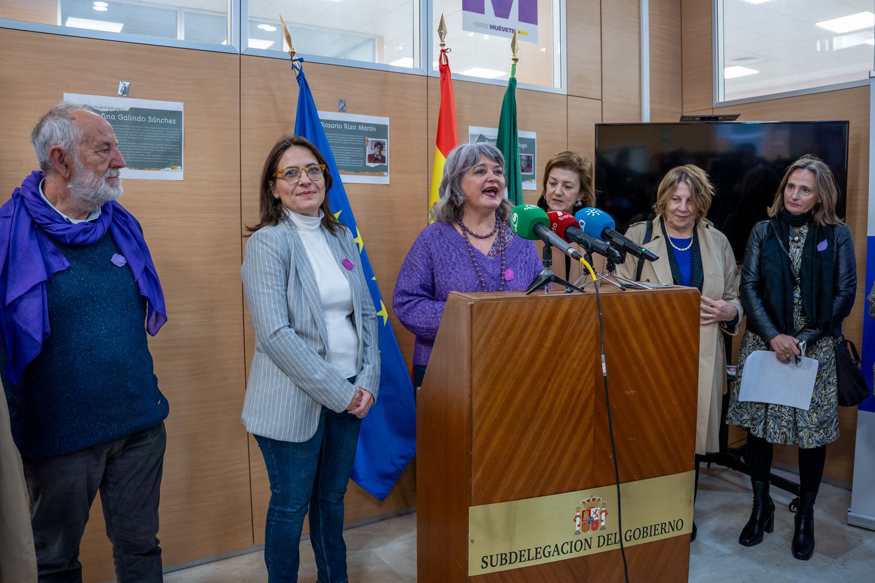 Día Internacional de la Mujer en Cádiz.