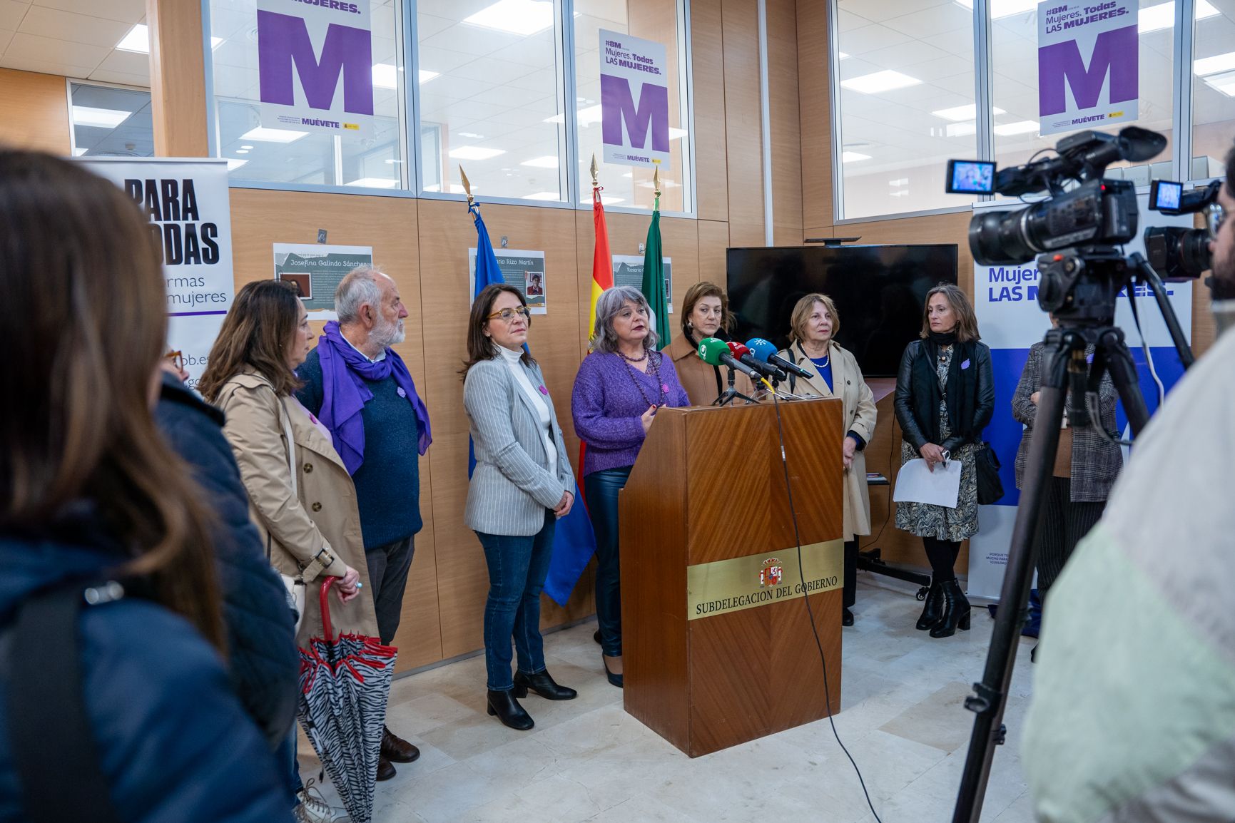 Día Internacional de la Mujer en Cádiz.