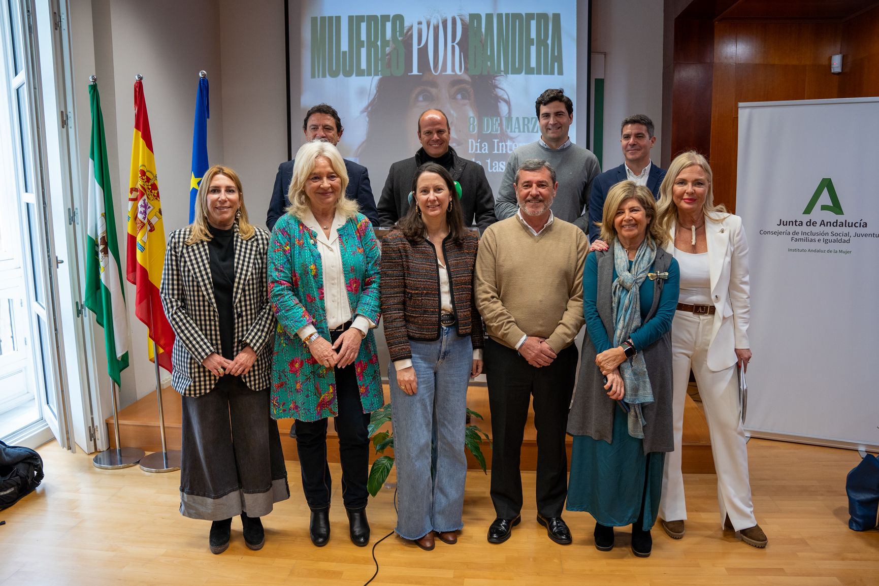 Día Internacional de la Mujer en Cádiz.
