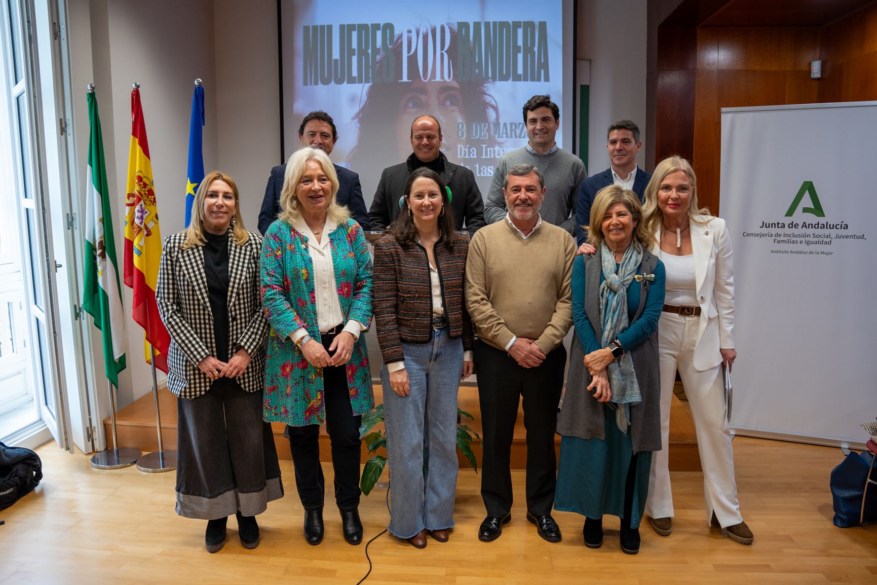 Día Internacional de la Mujer en Cádiz.