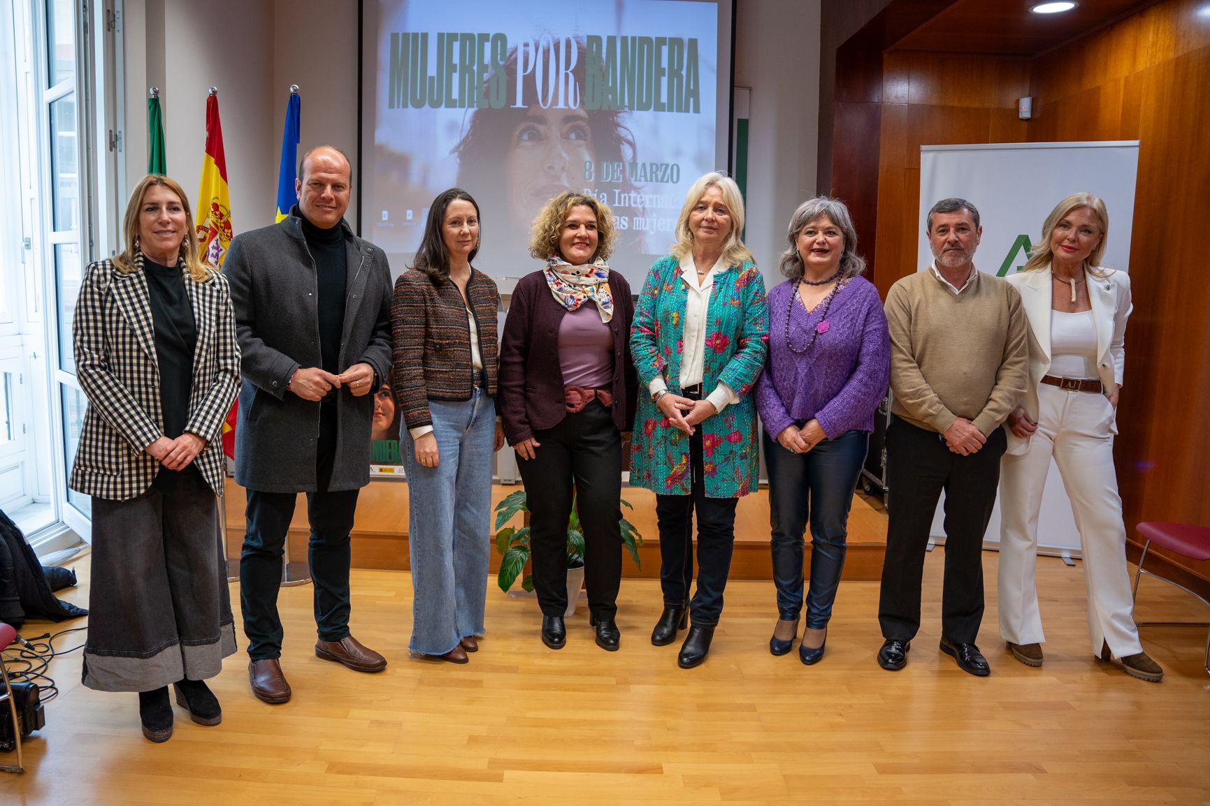 Día Internacional de la Mujer en Cádiz.