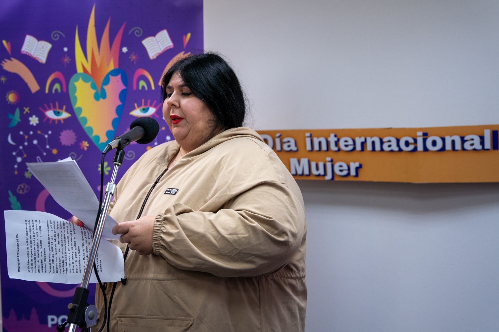 Día Internacional de la Mujer en Cádiz.
