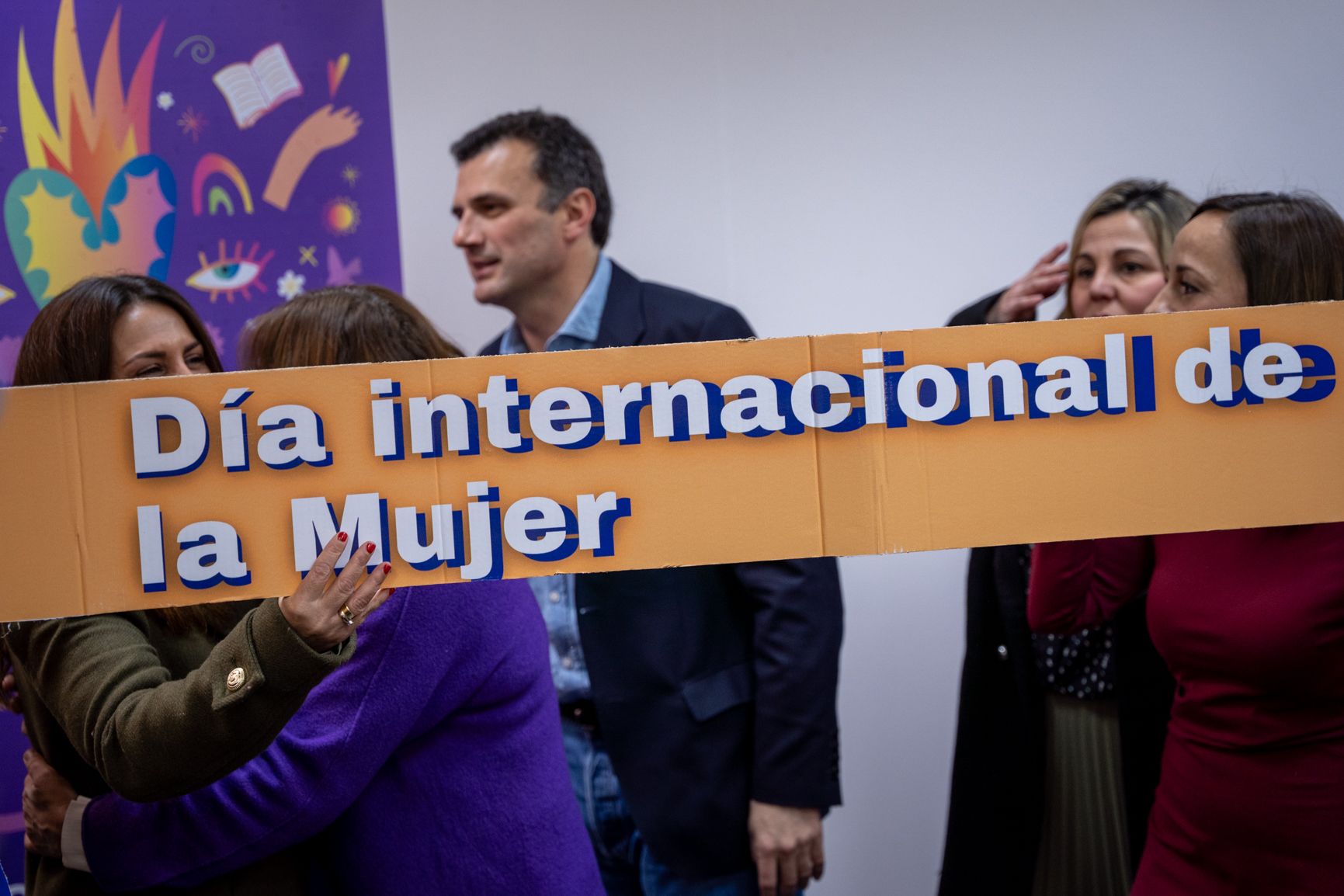 Día Internacional de la Mujer en Cádiz.