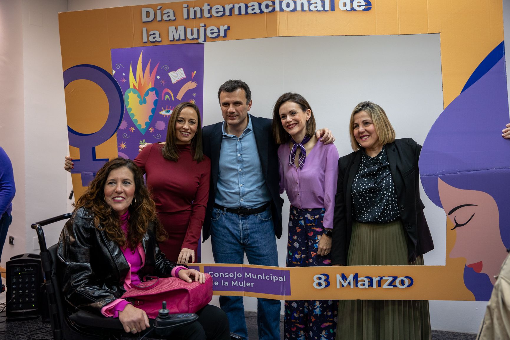 Día Internacional de la Mujer en Cádiz.