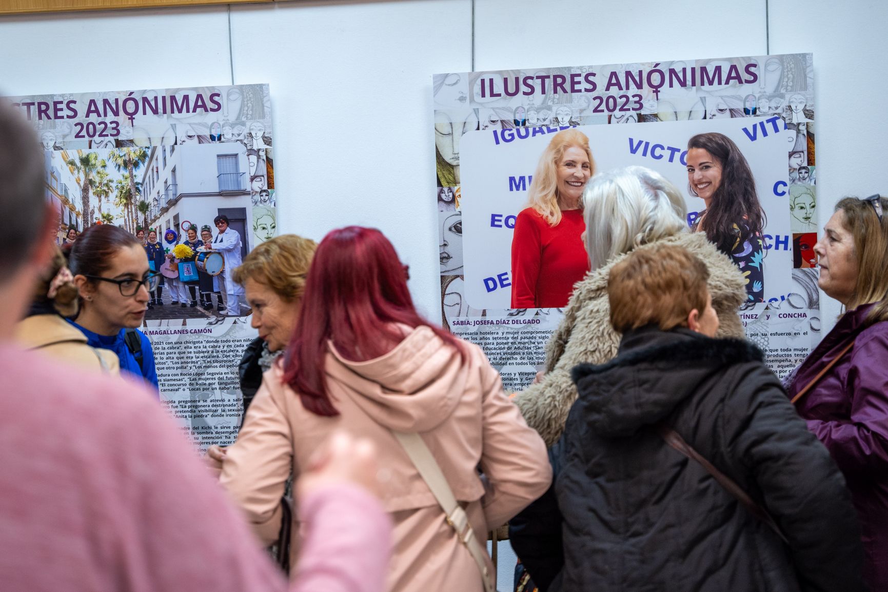Día Internacional de la Mujer en Cádiz.