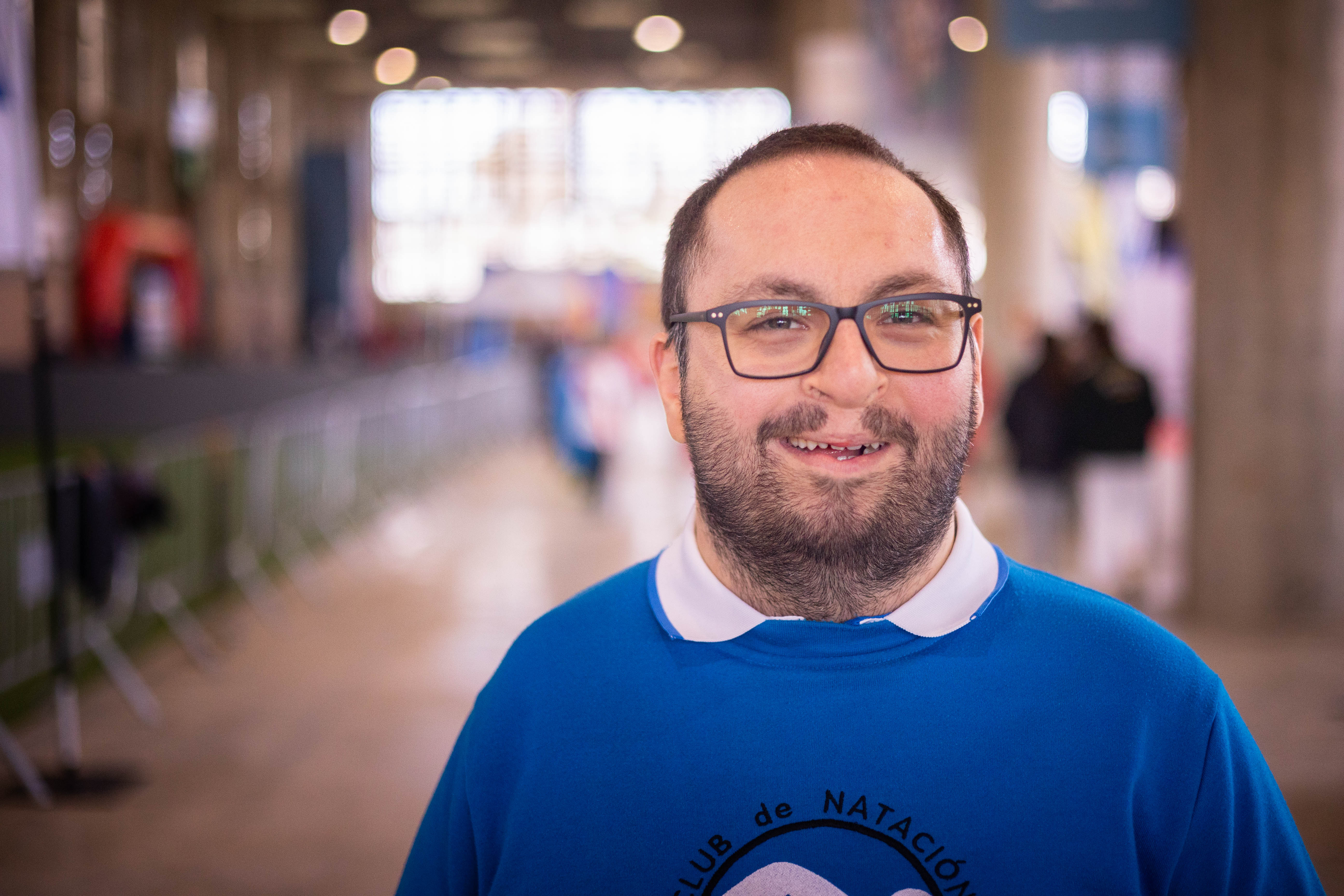 El gaditano Alejandro Arévalo es campeón de Natación Adaptada.