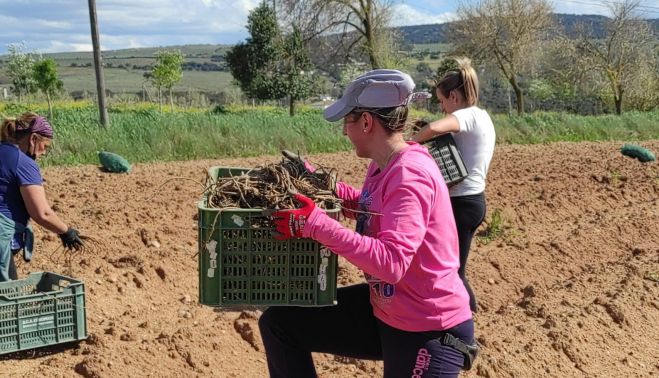 Francisca Álvarez, presidenta de la SCA Europeos de Alcalá del Valle.