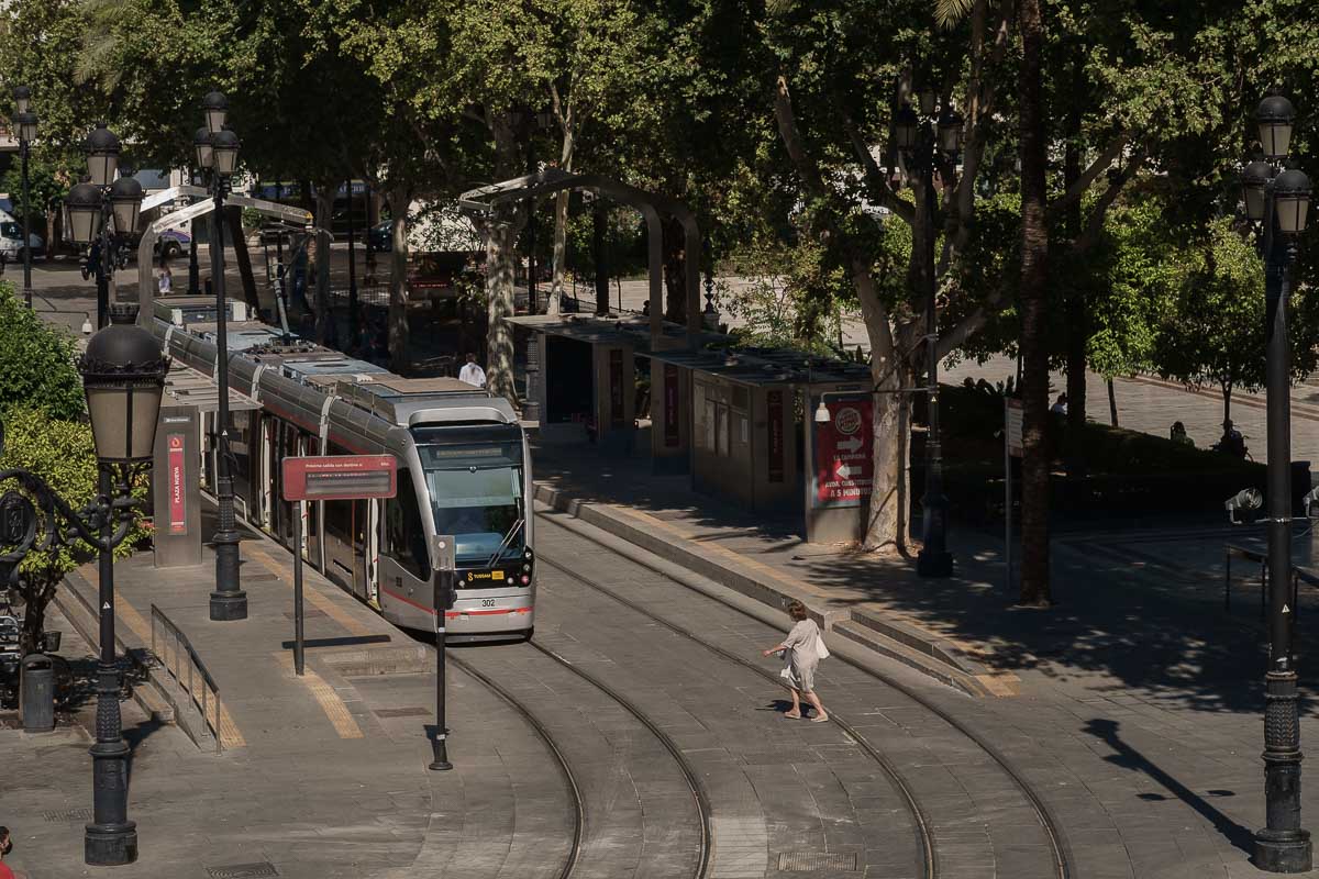 El centro de Sevilla, este pasado viernes. FOTO: MANU GARCÍA