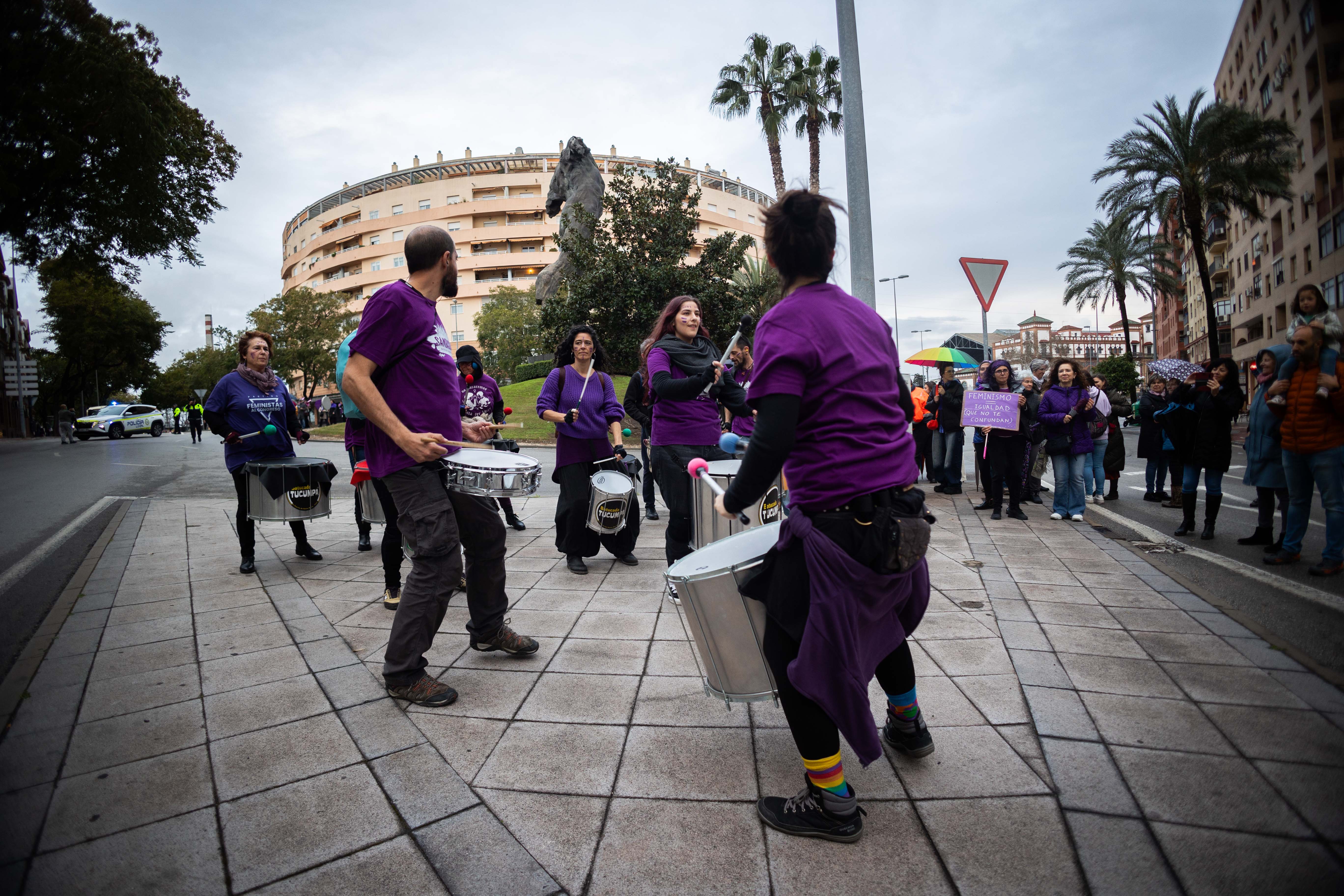 Así ha sido la marcha por el 8M en Jerez