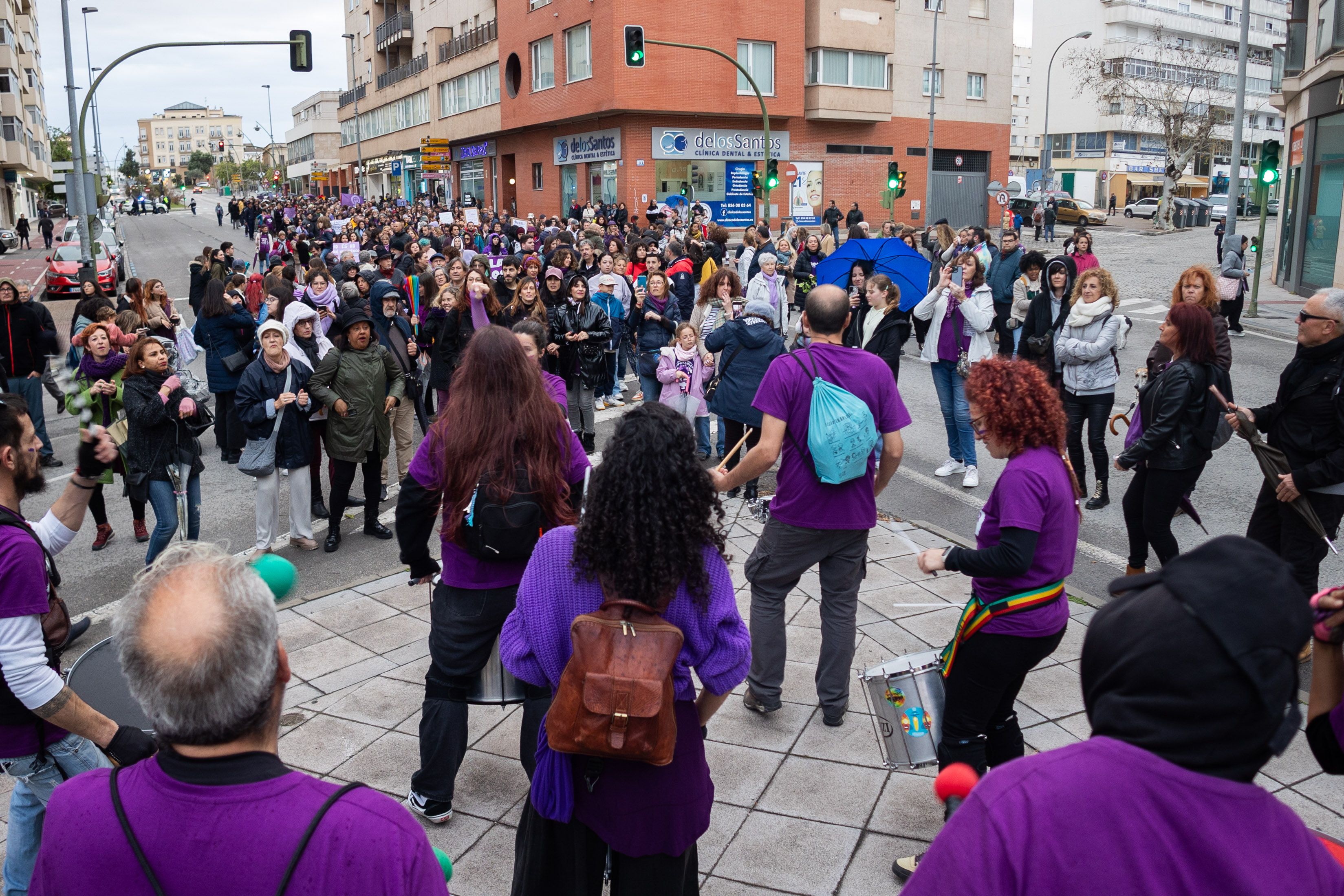Así ha sido la marcha por el 8M en Jerez