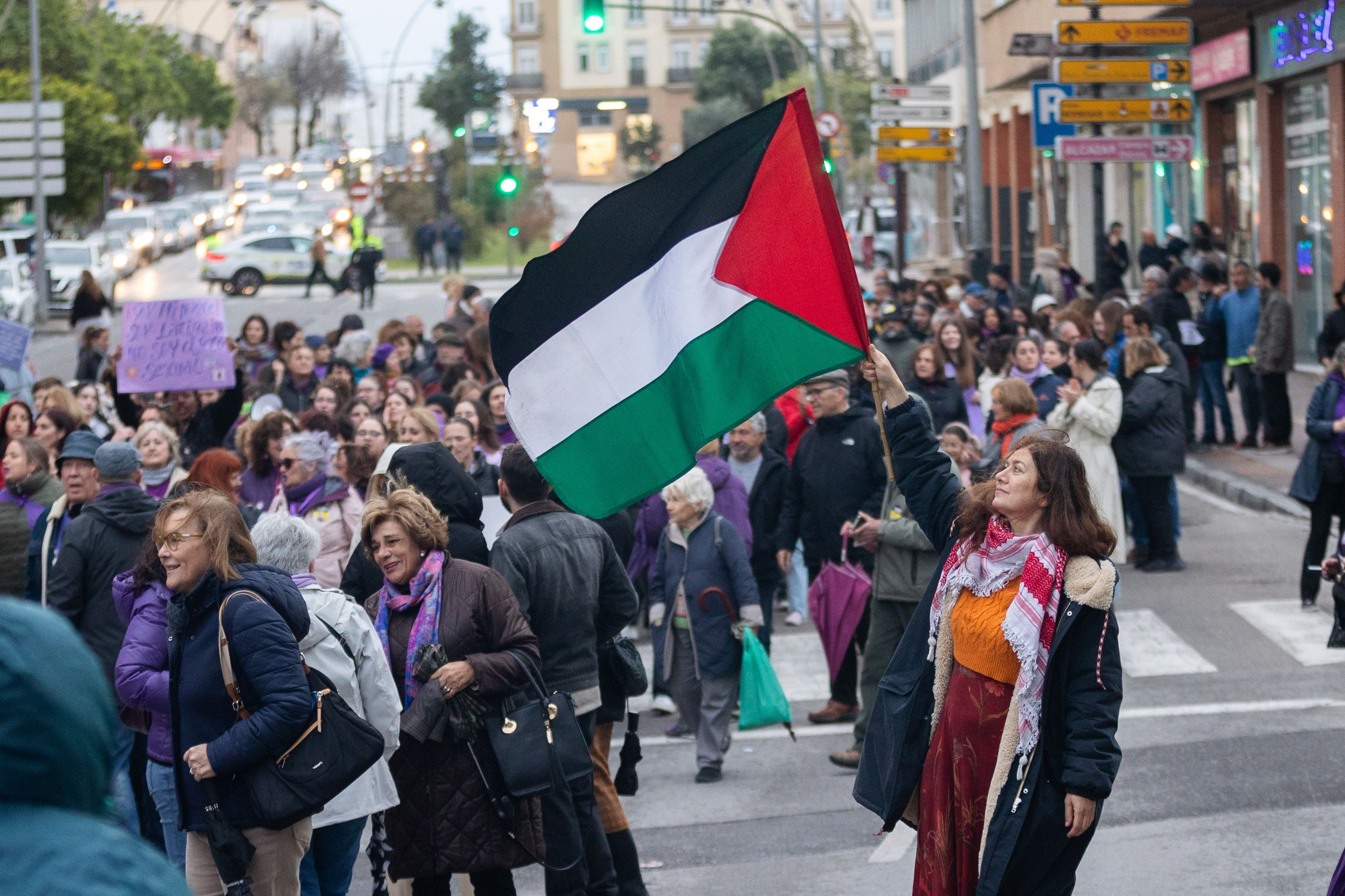 Así ha sido la marcha por el 8M en Jerez