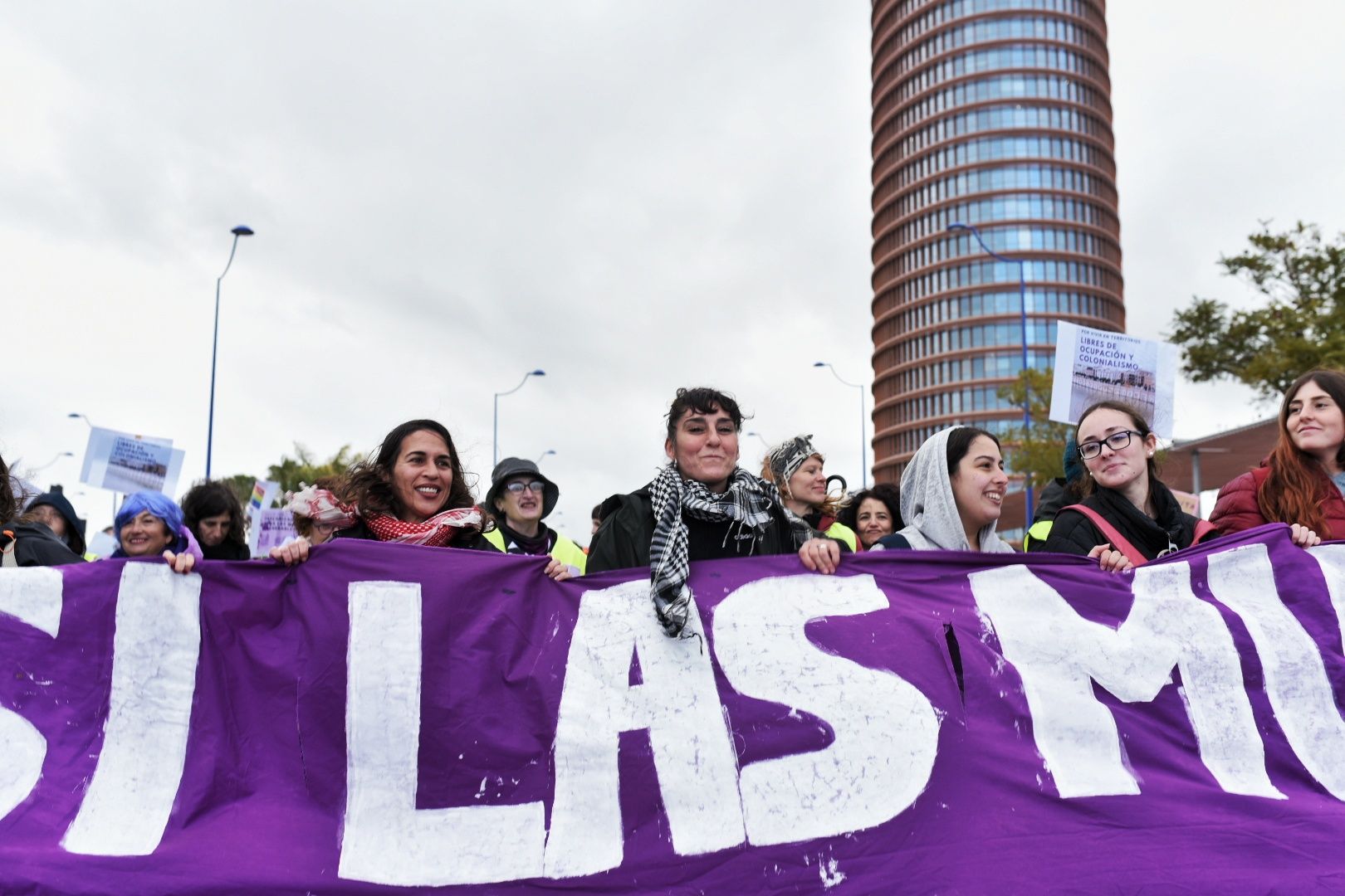 Las manifestaciones del 8M en Sevilla
