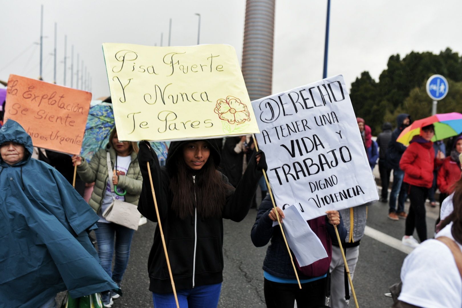 Las manifestaciones del 8M en Sevilla