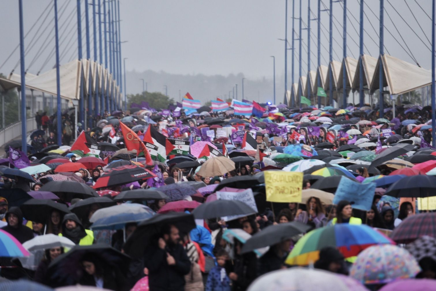 Las manifestaciones del 8M en Sevilla