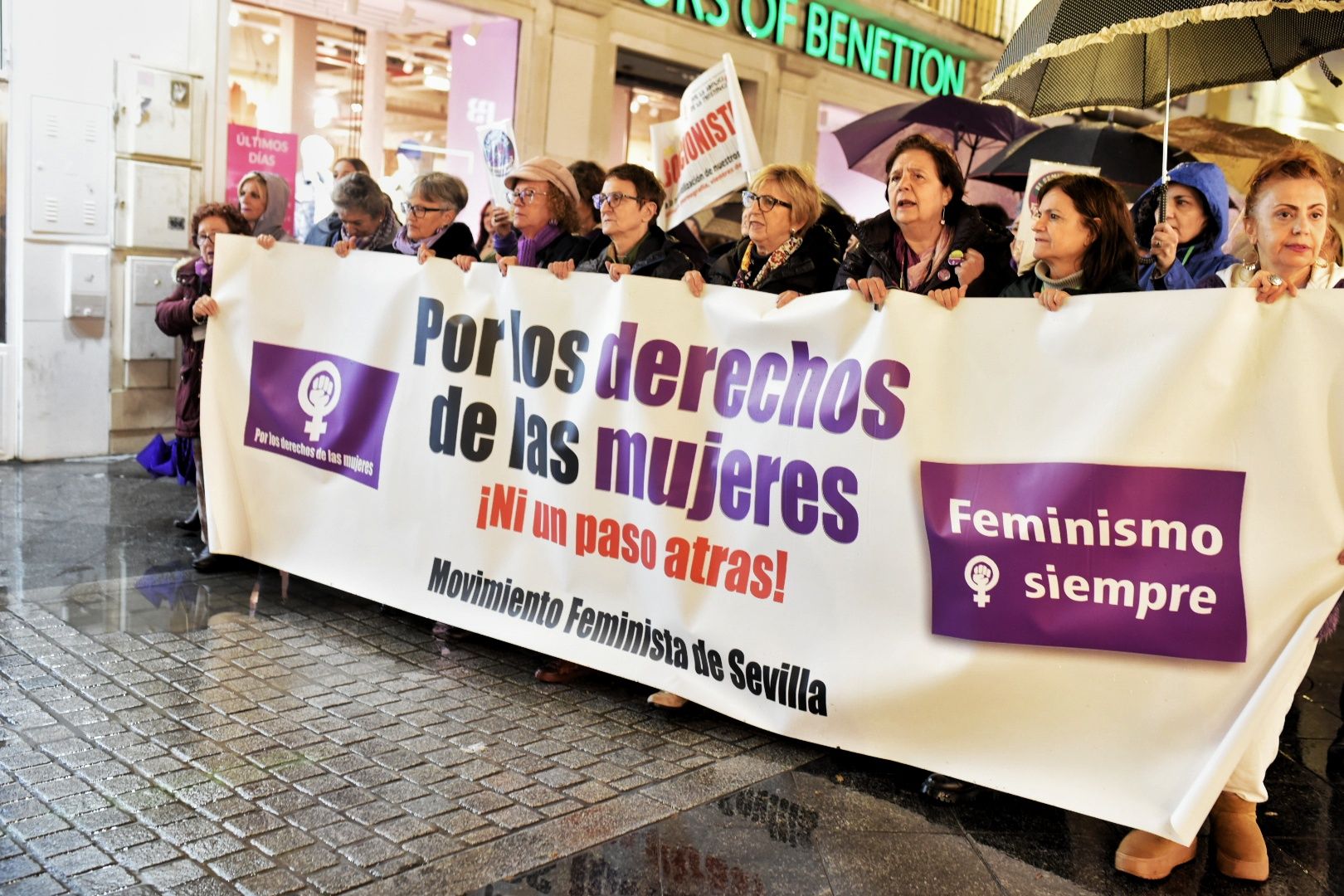 Las manifestaciones del 8M en Sevilla