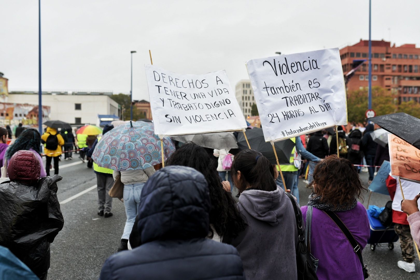 Las manifestaciones del 8M en Sevilla
