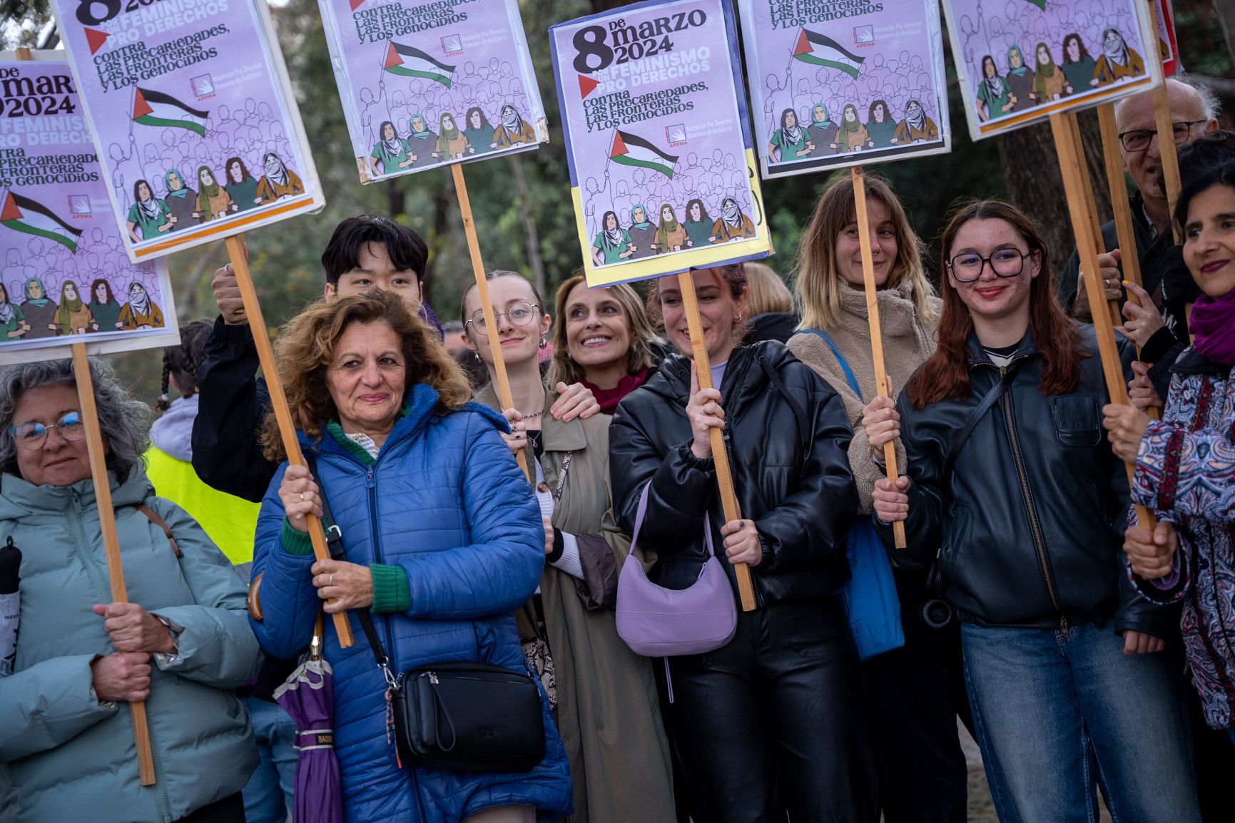  Así han sido las manifestaciones del 8M en Cádiz