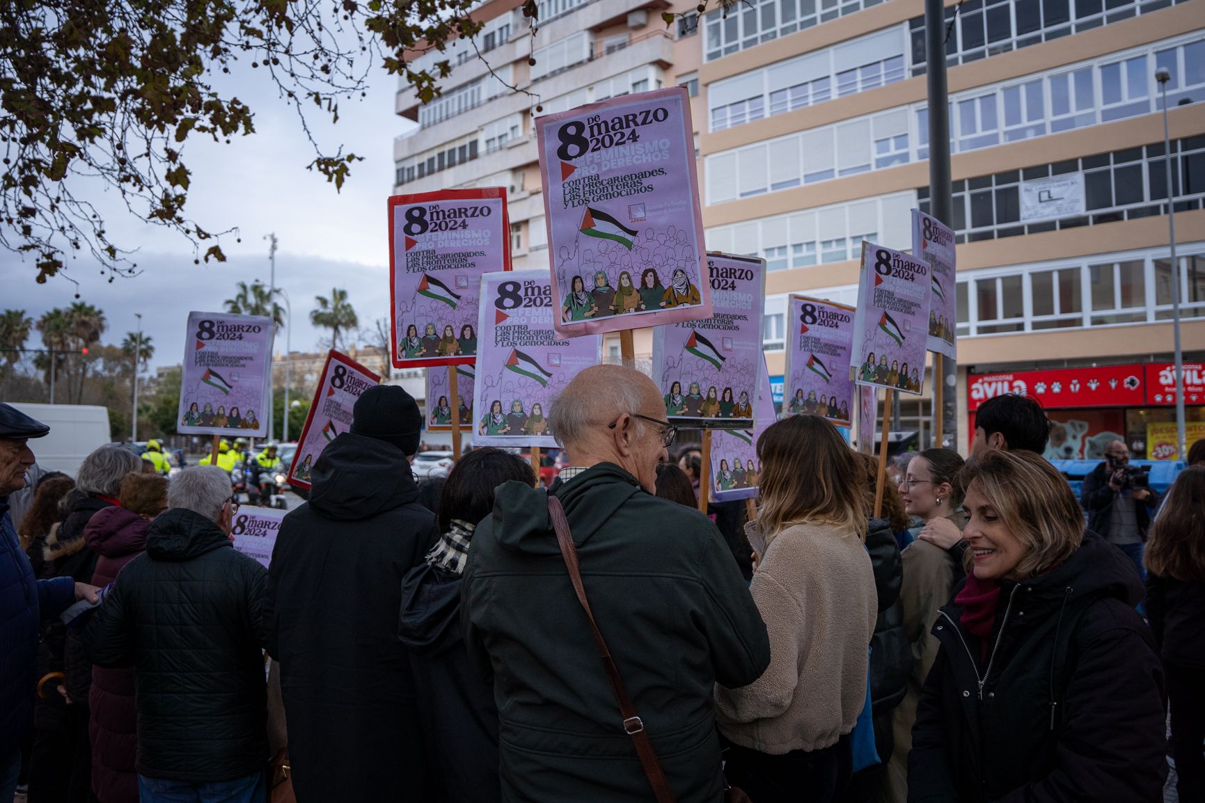  Así han sido las manifestaciones del 8M en Cádiz
