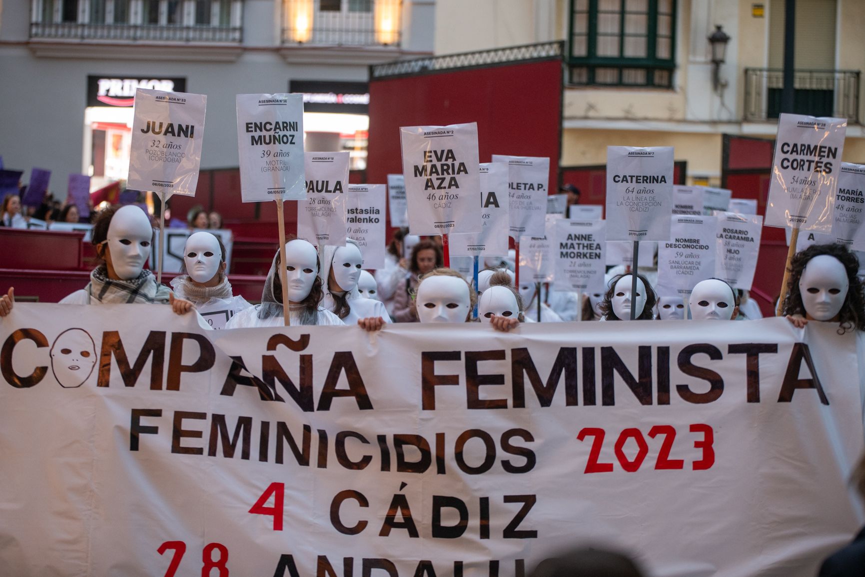  Así han sido las manifestaciones del 8M en Cádiz