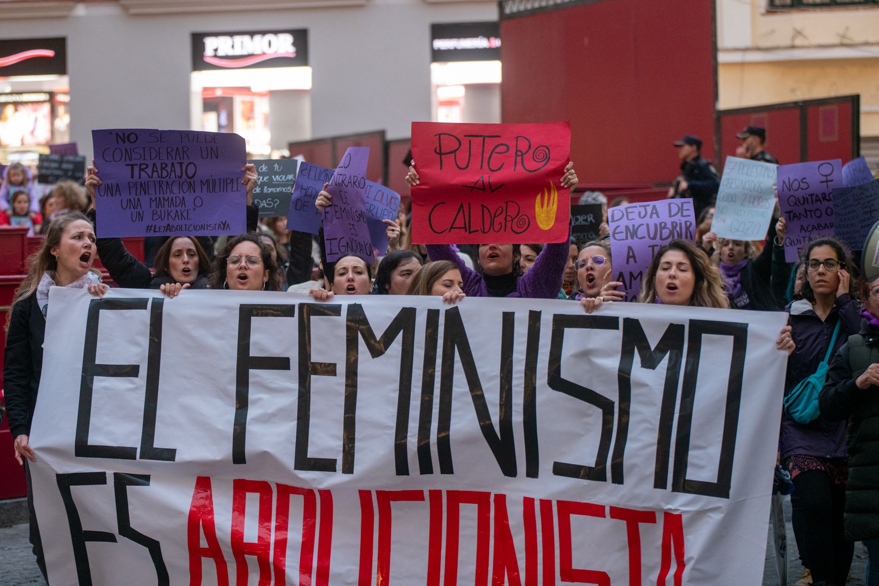  Así han sido las manifestaciones del 8M en Cádiz