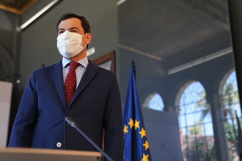 Moreno, el pasado viernes en San Telmo.