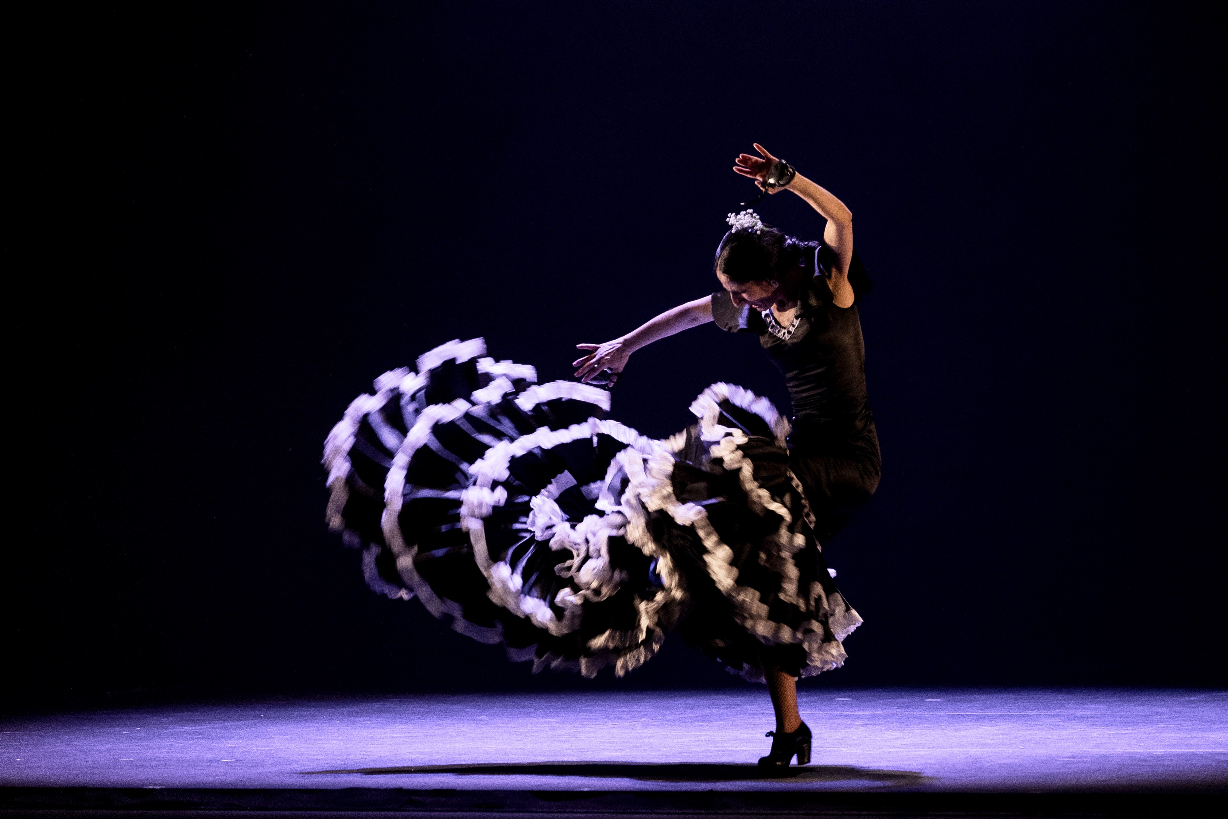 El estreno de 'Romancero del baile flamenco' de Mercedes Ruiz, en el 28 Festival de Jerez