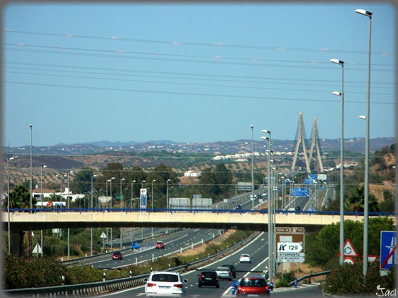 Al fondo, la frontera de Huelva con Portugal. FOTO: JOSÉ A./FLICKR