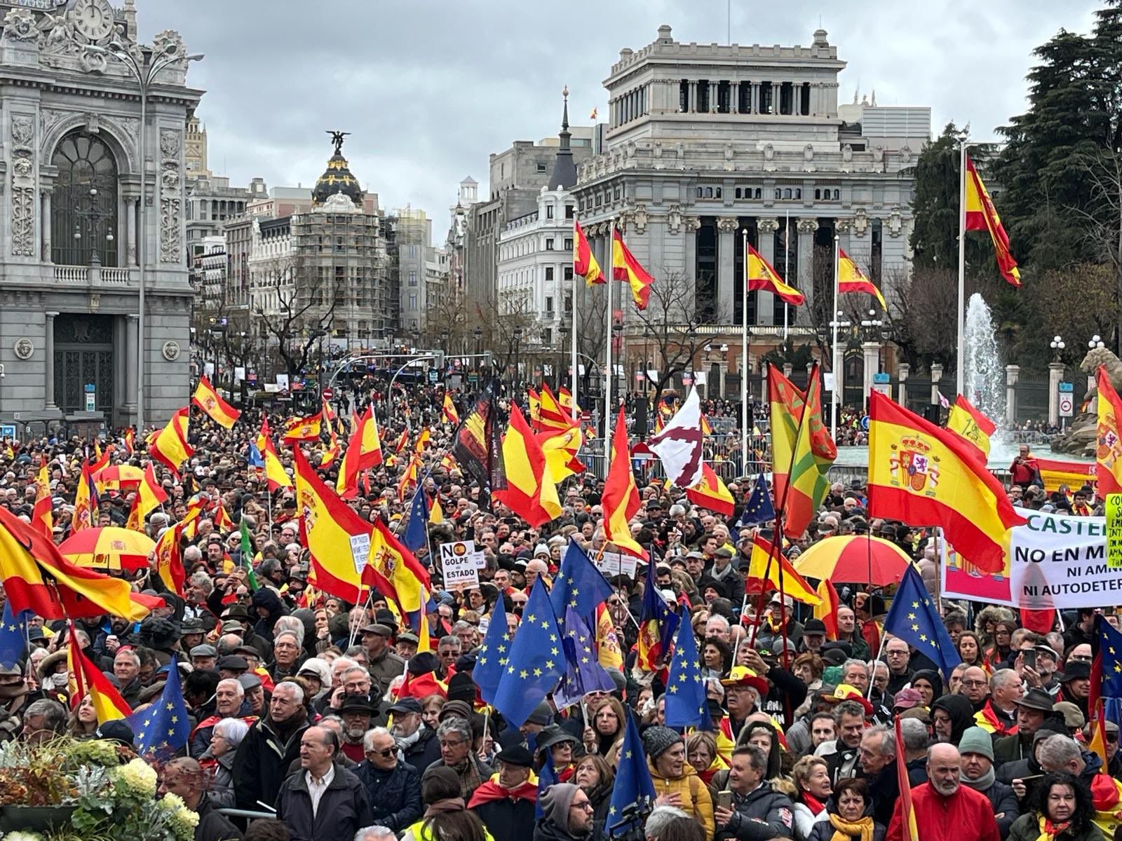 Imagen de la movilización compartida por el Foro Libertad y Alternativa, uno de los colectivos convocantes, en sus redes sociales.