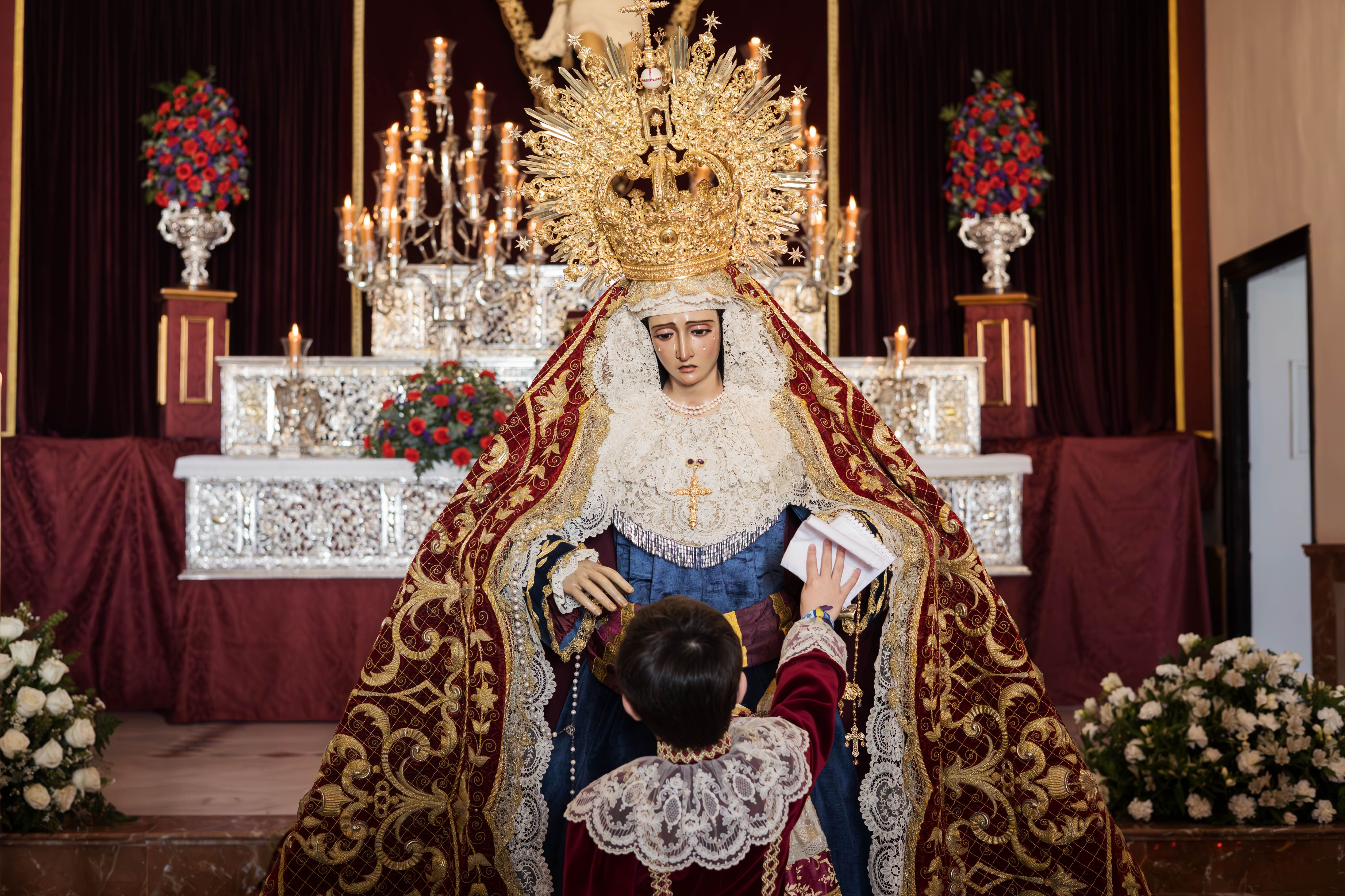 Besamanos de María Santísima del Valle Coronada 