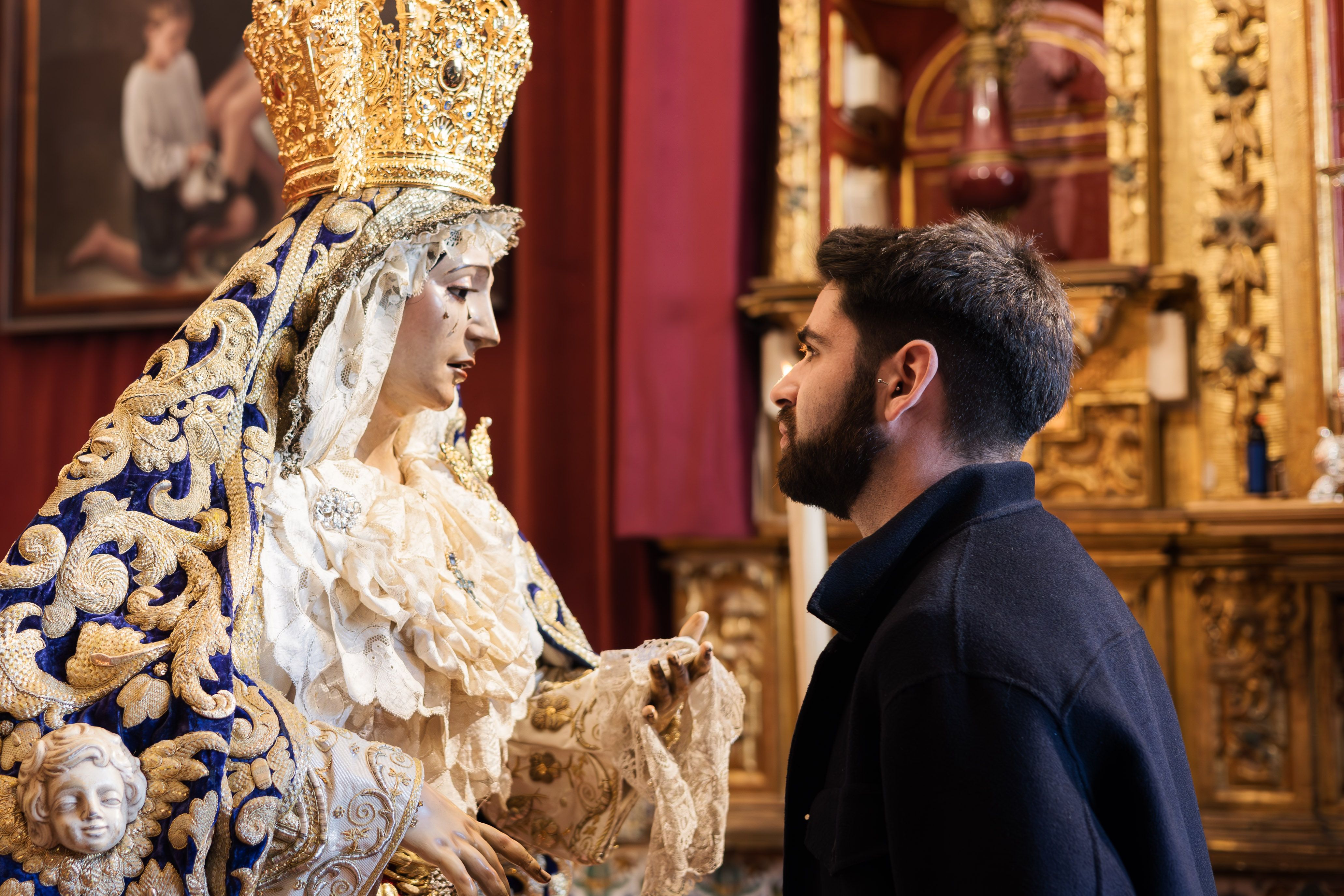 Besamanos de María Santísima de La Amargura