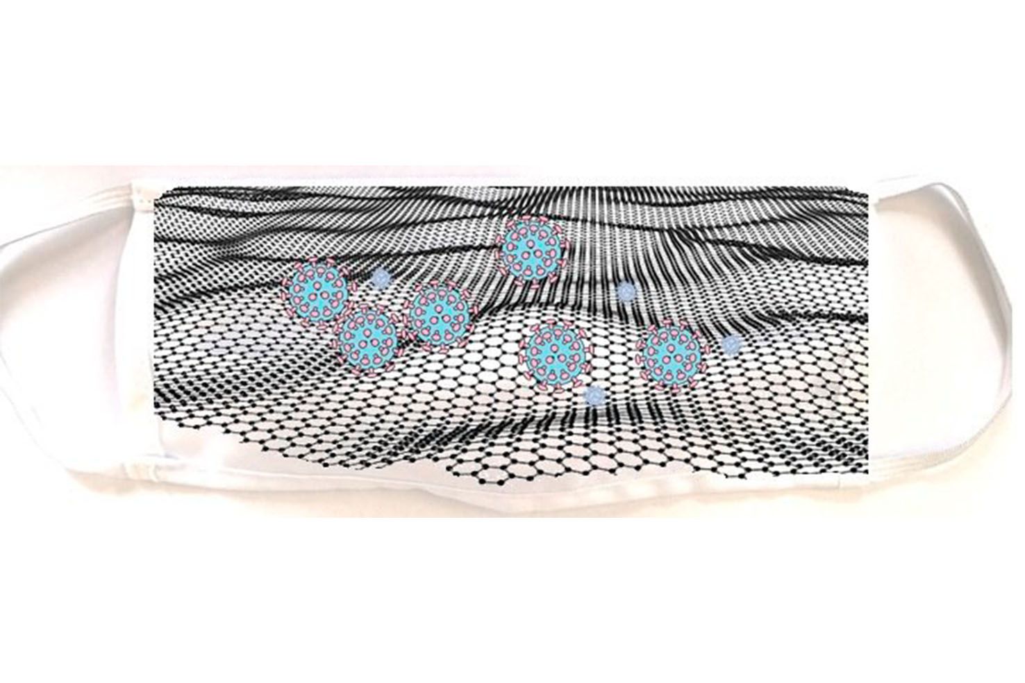 Recreación de la mascarilla en la que trabaja la UAM.