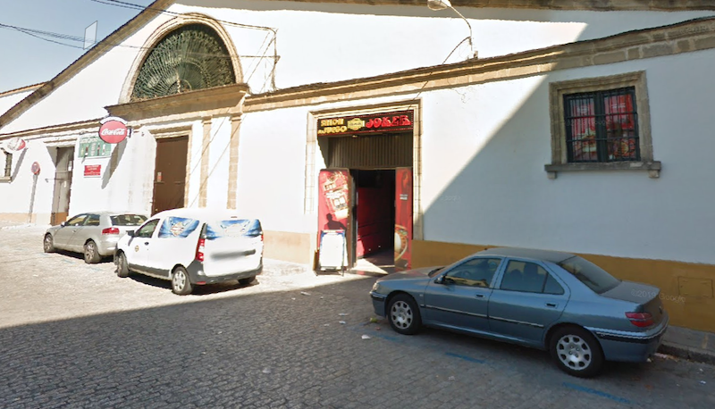 El salón de juegos atracado, en una imagen de Google Maps.