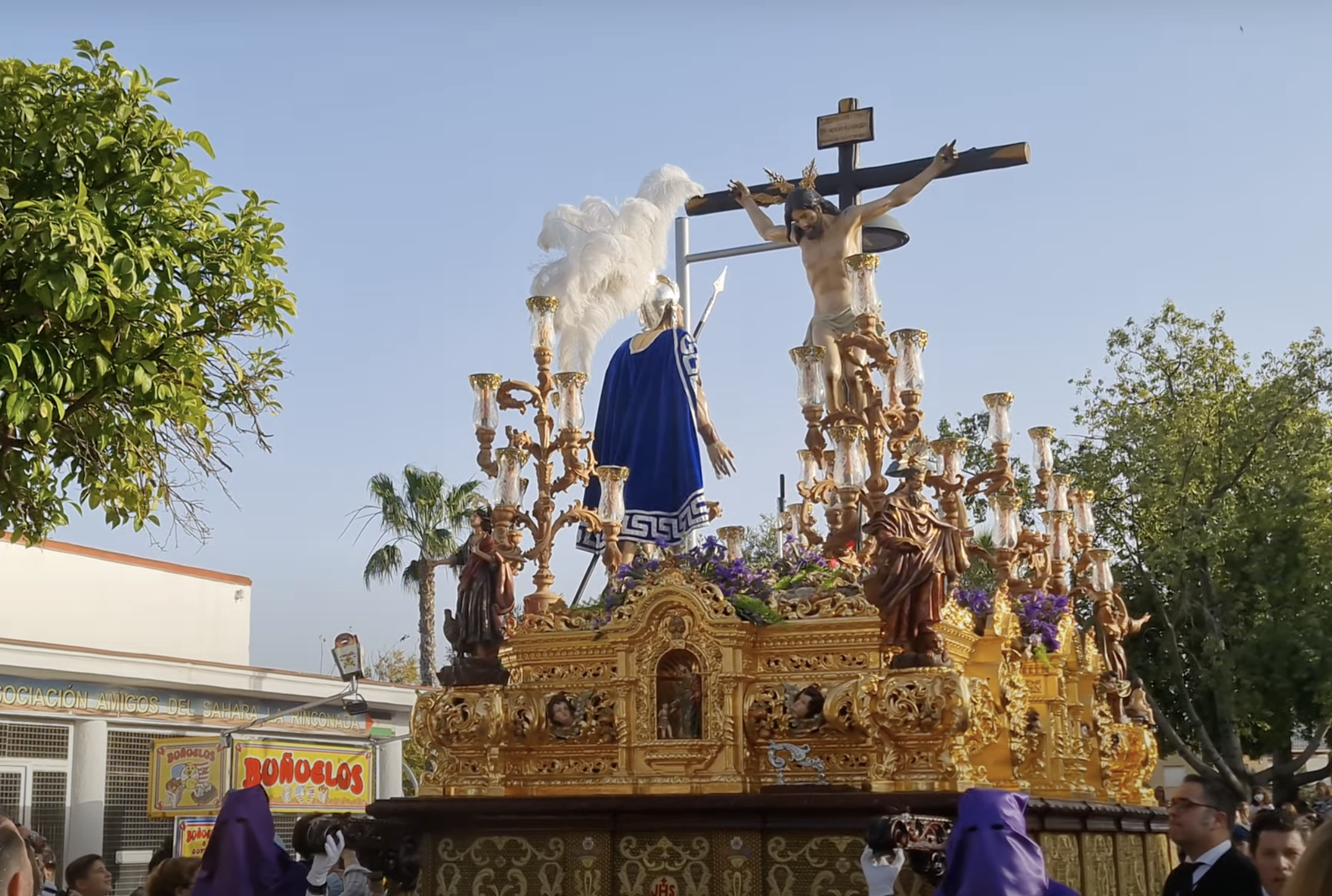 ¿Cuántas procesiones salen en La Rinconada en Semana Santa? Paso del Cristo del Perdón.