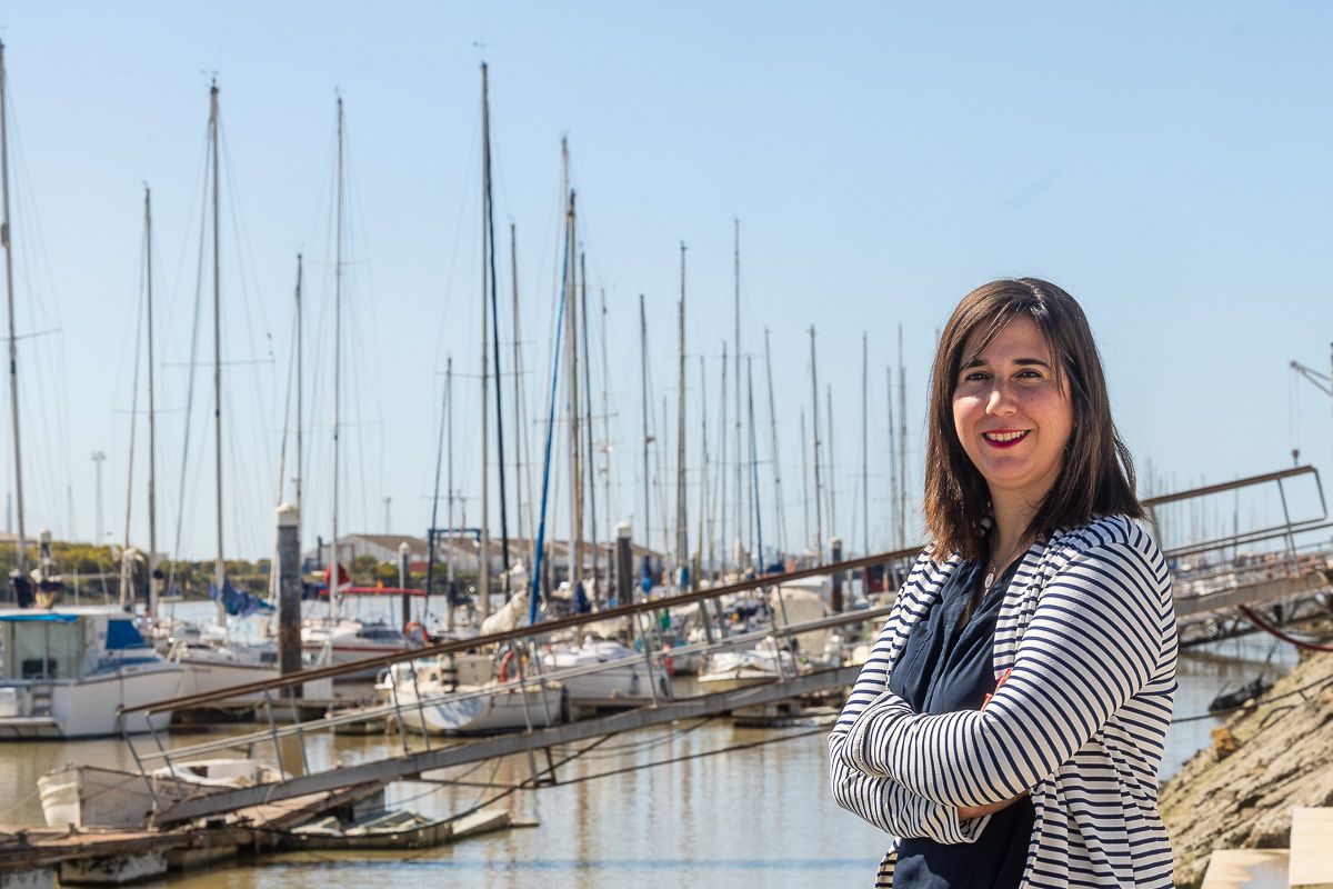 La portuense junto al río Guadalete, donde no se puede practicar esta forma de viajar.