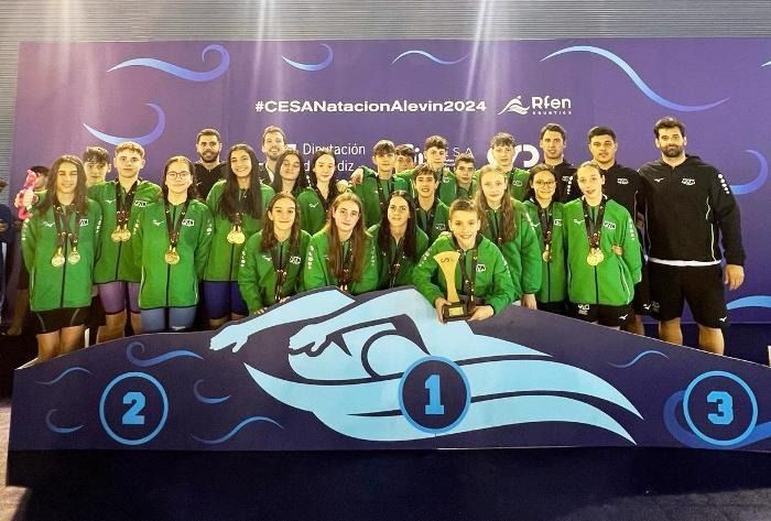 La selección andaluza durante el campeonato. La selección andaluza durante el campeonato.