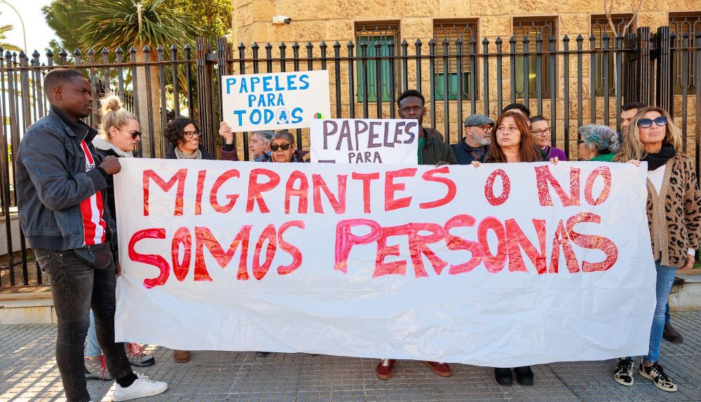 migrantes protesta subdelegacion  4