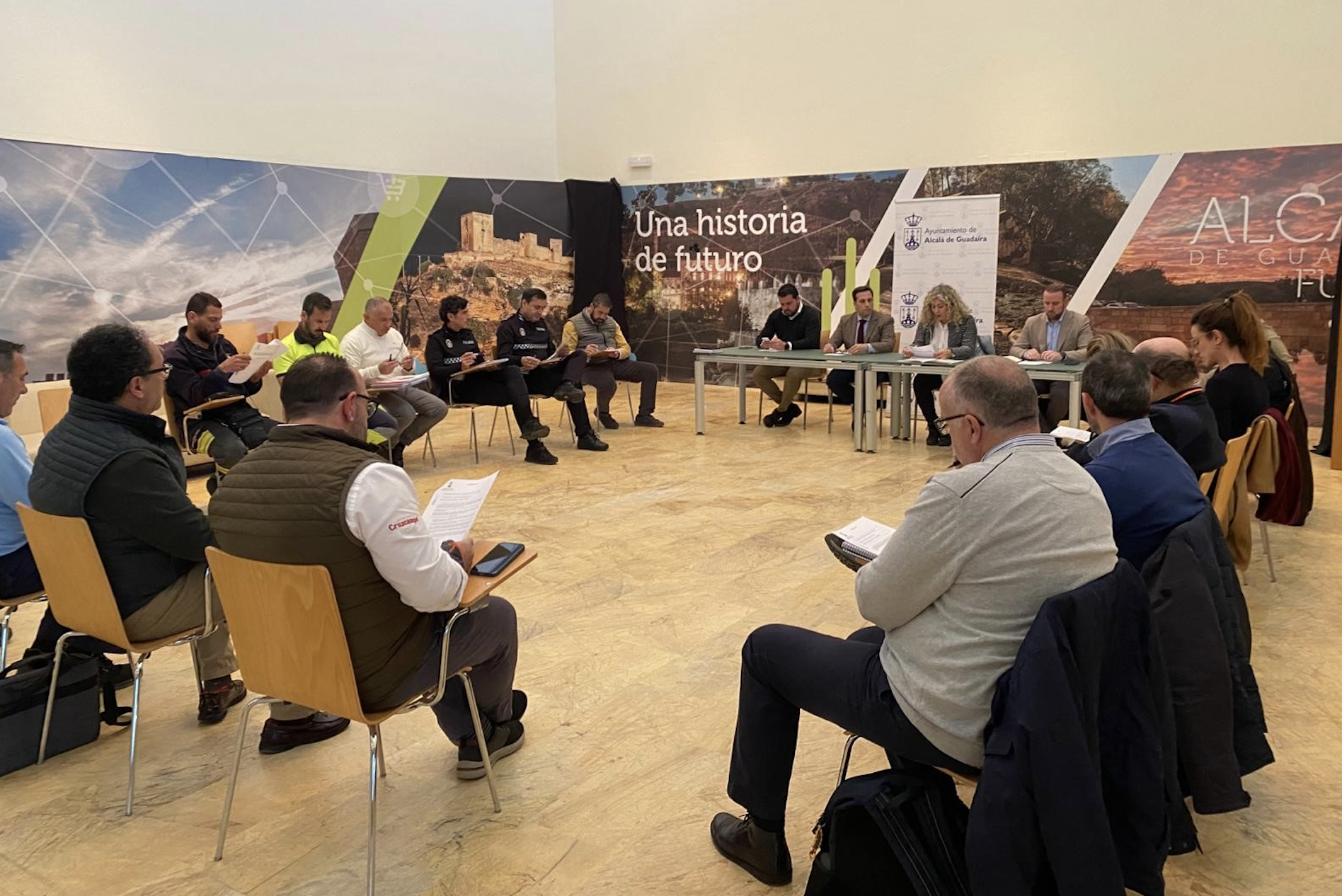 La reunión de coordinación del Plan Varal.