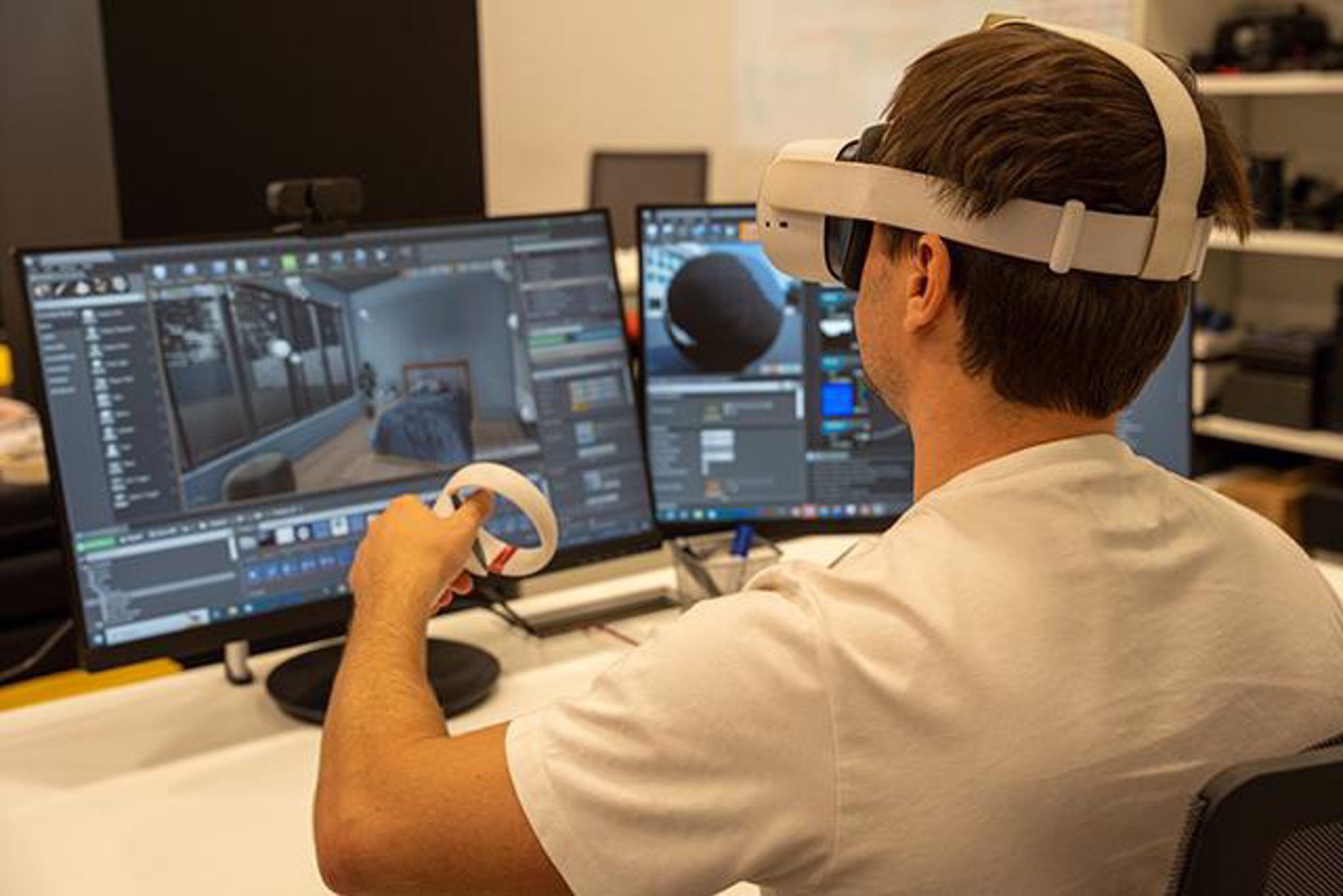 Una casa inteligente con sensores y control de voz para las personas con Alzheimer.