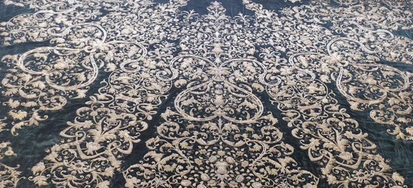 Motivo central de esta gran obra de arte del bordado.