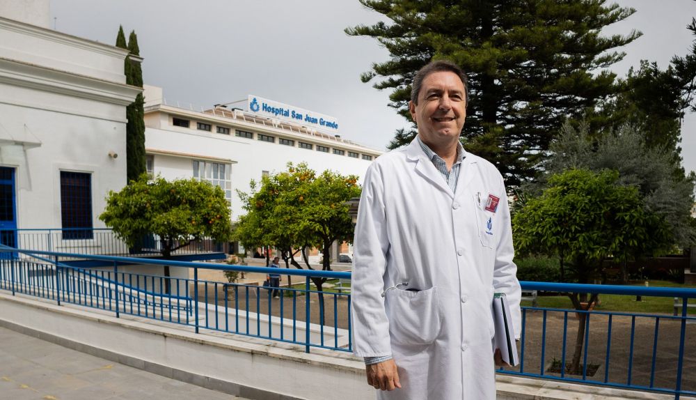 El geriatra y jefe médico del hospital San Juan Grande. 